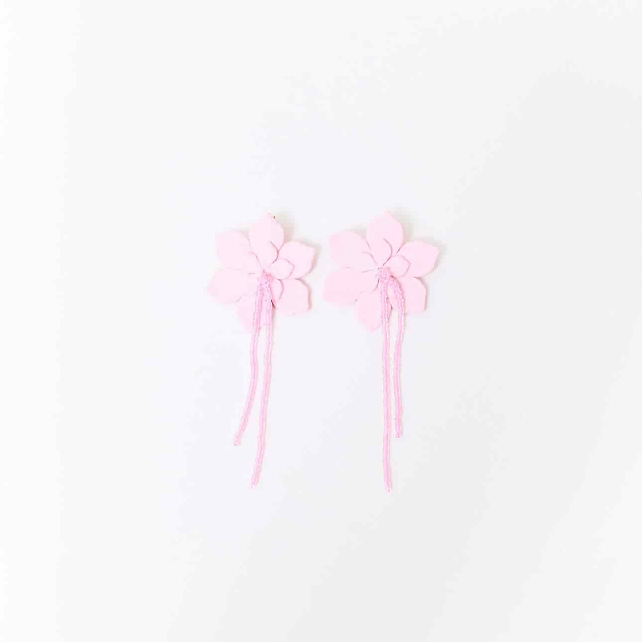 Aretes Flor de Ocobo Maxi - miniatura 1