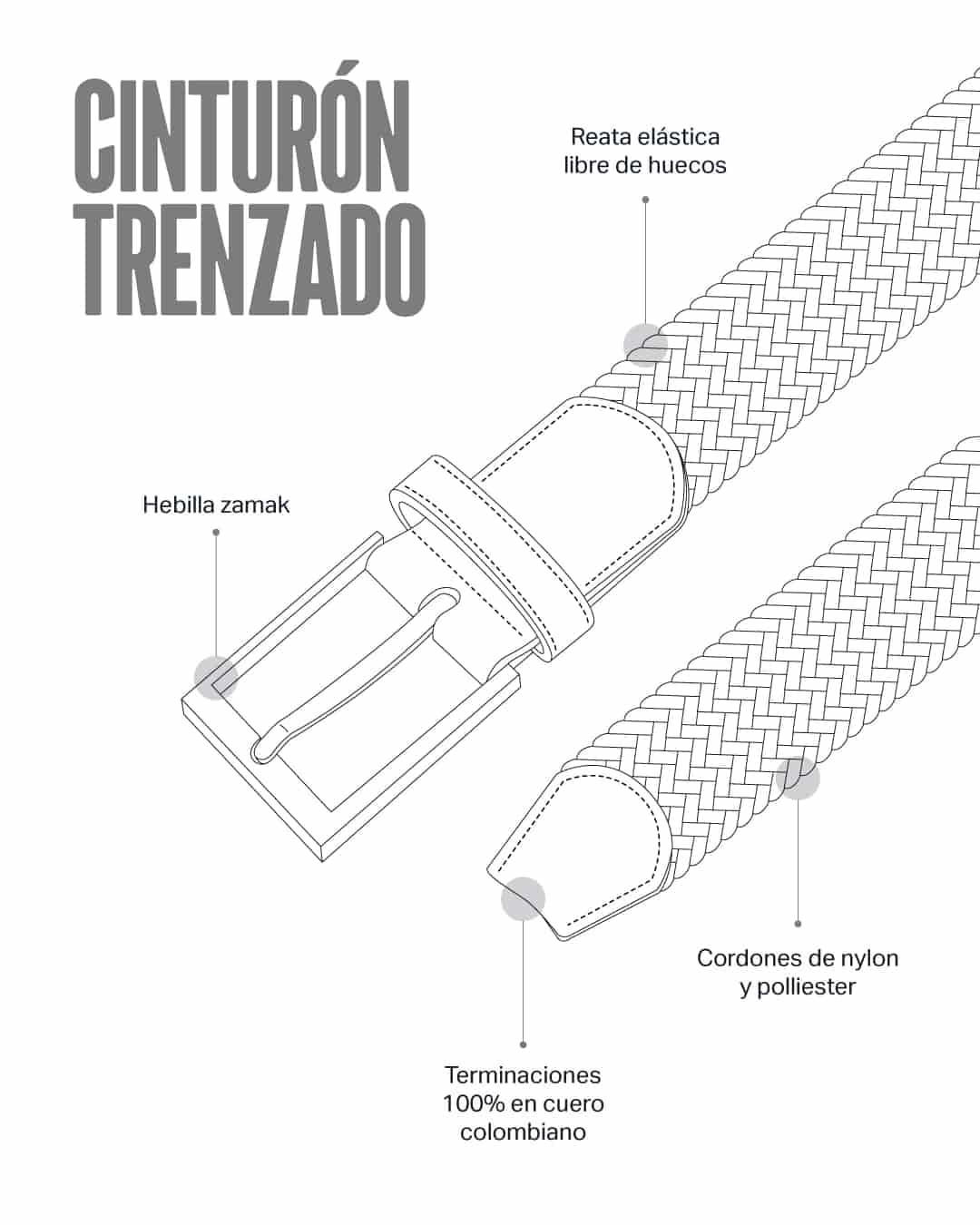 CINTURÓN LAZO LZ43 - miniatura 5