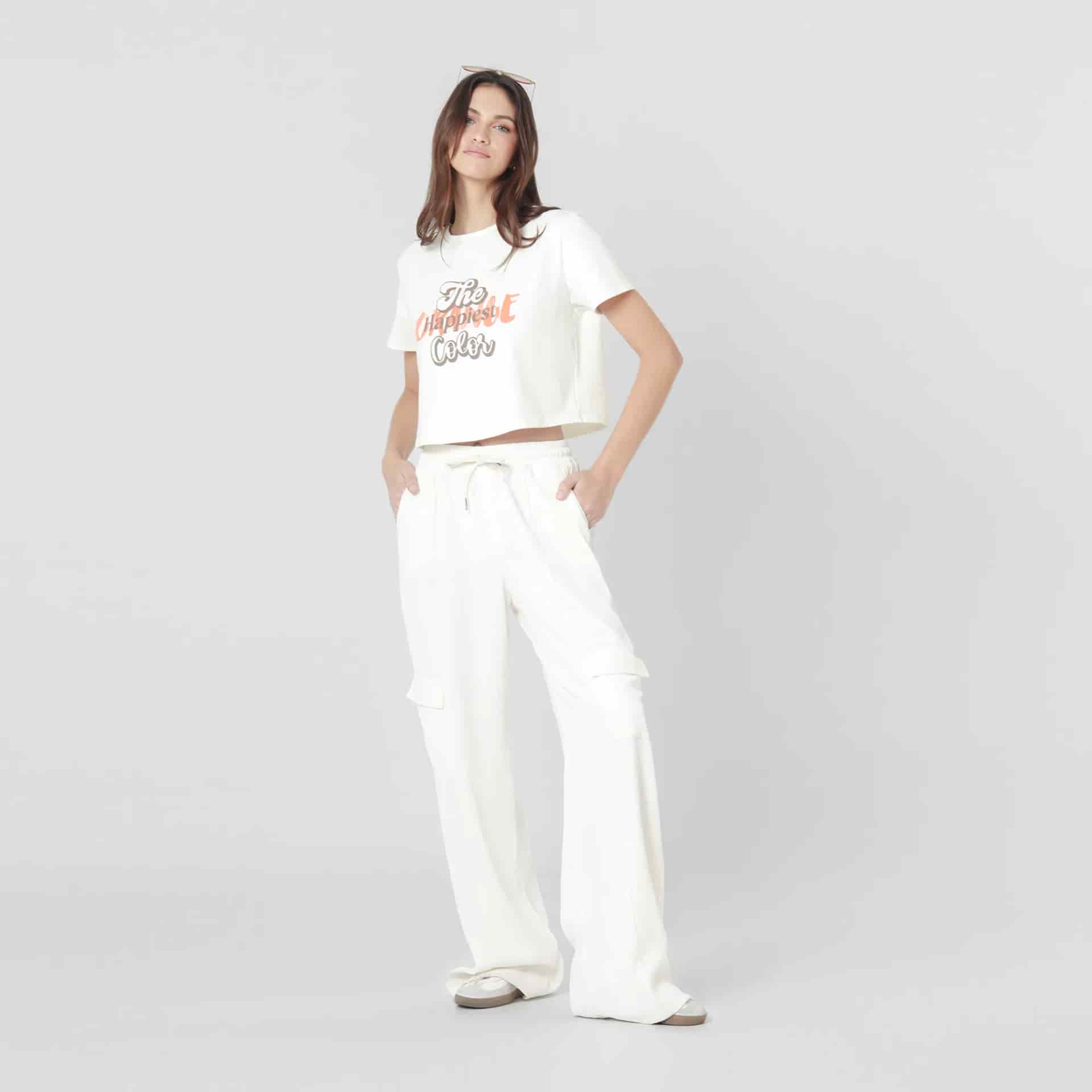 Pantalon Tiro Alto Bota Flare - miniatura 1