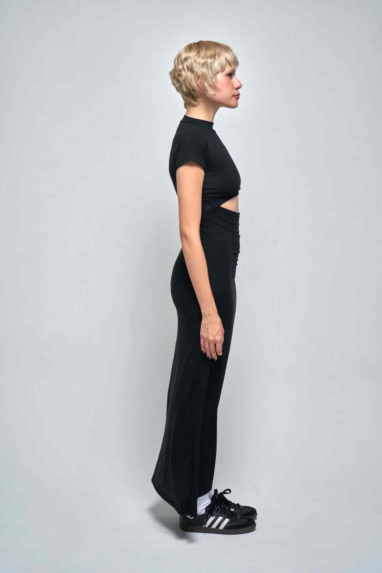 AURORA BLACK DRESS - miniatura 16