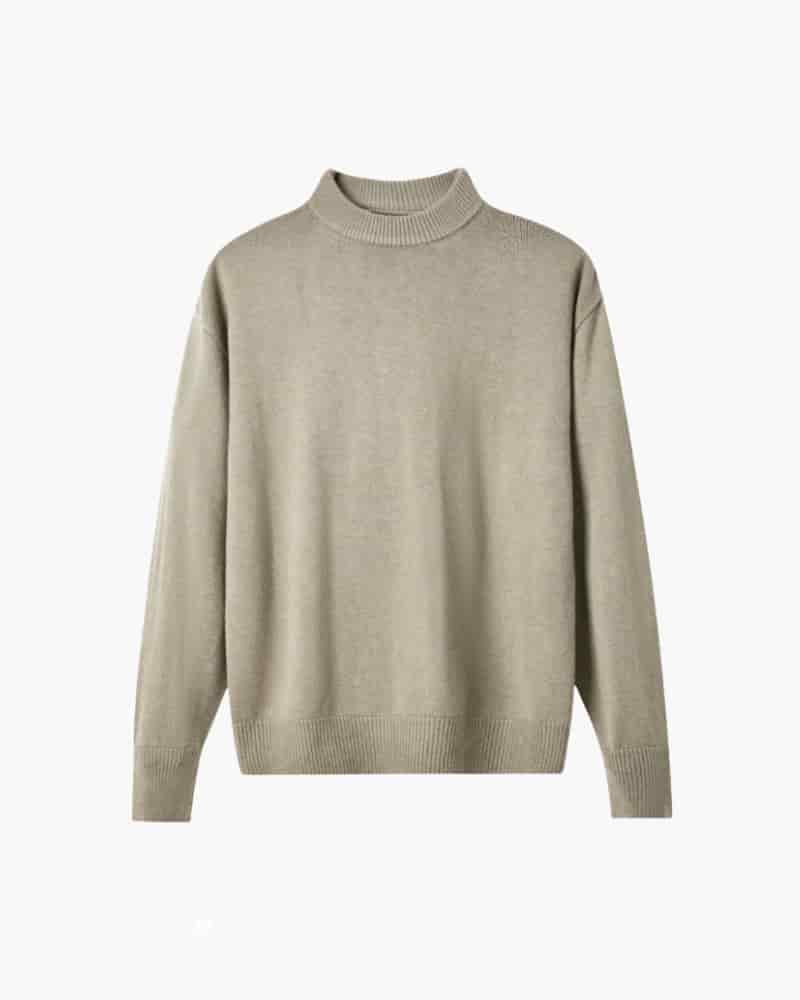 100% Premium Wool Turtleneck - miniatura 3