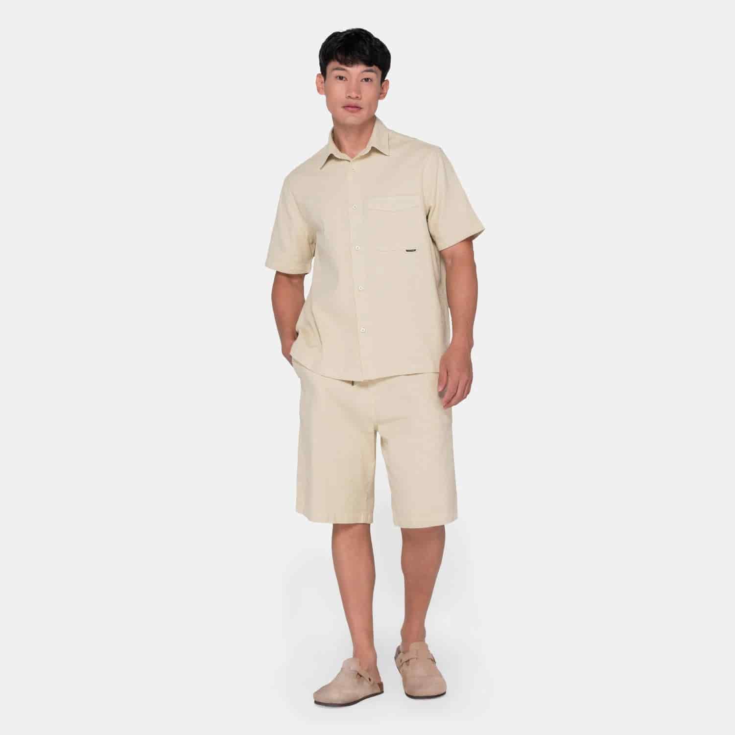 Short Sleeve Shirt Vanilla - miniatura 3