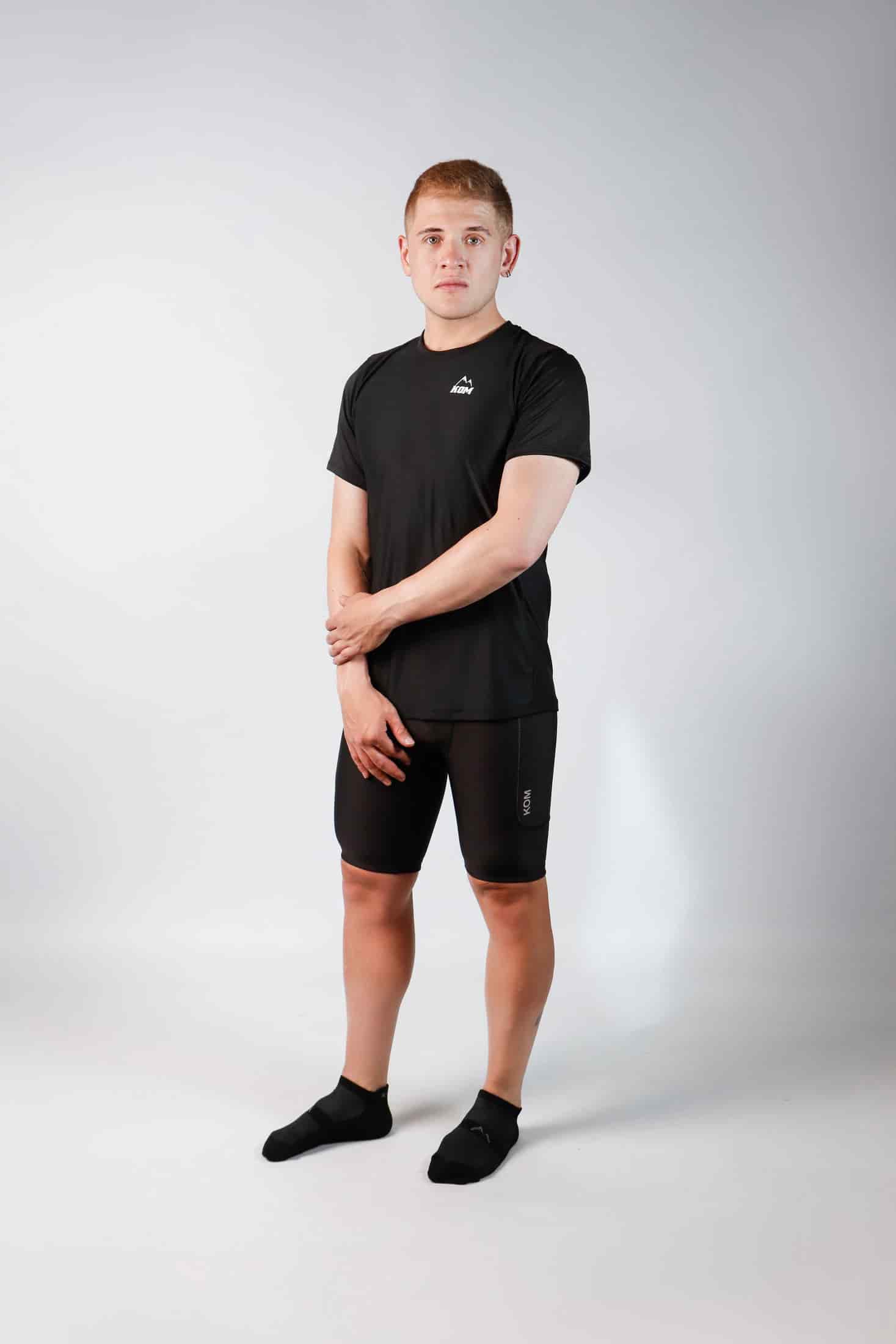 Camiseta deportiva running GIRO PLUS color natural - miniatura 1