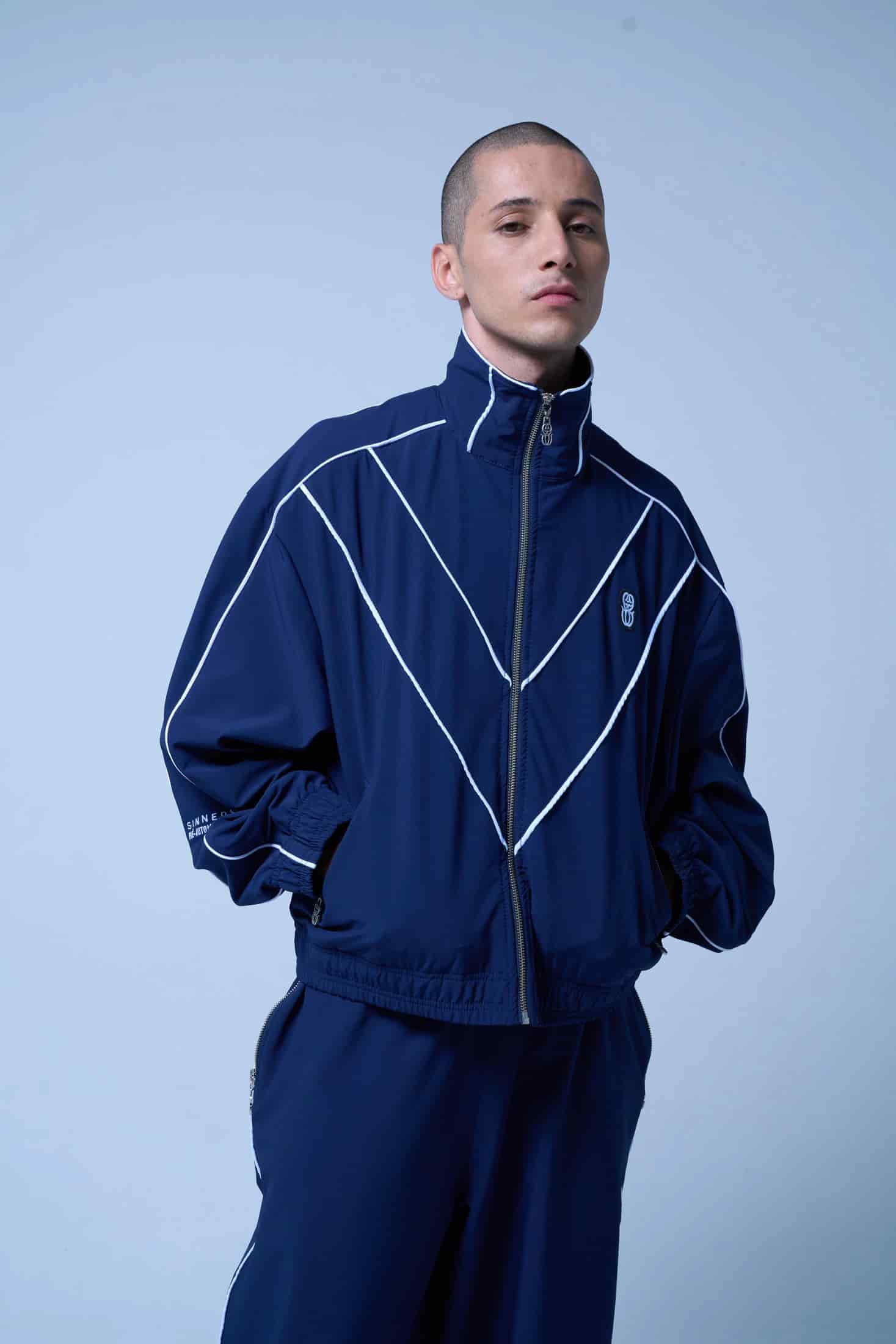 SINNERS BLUE TRACK JACKET - miniatura 8