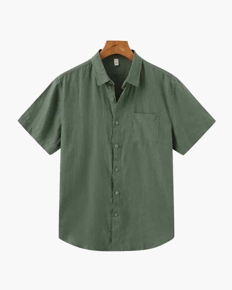 Cape Town - Linen Shirt (Shortsleeve) - miniatura 6