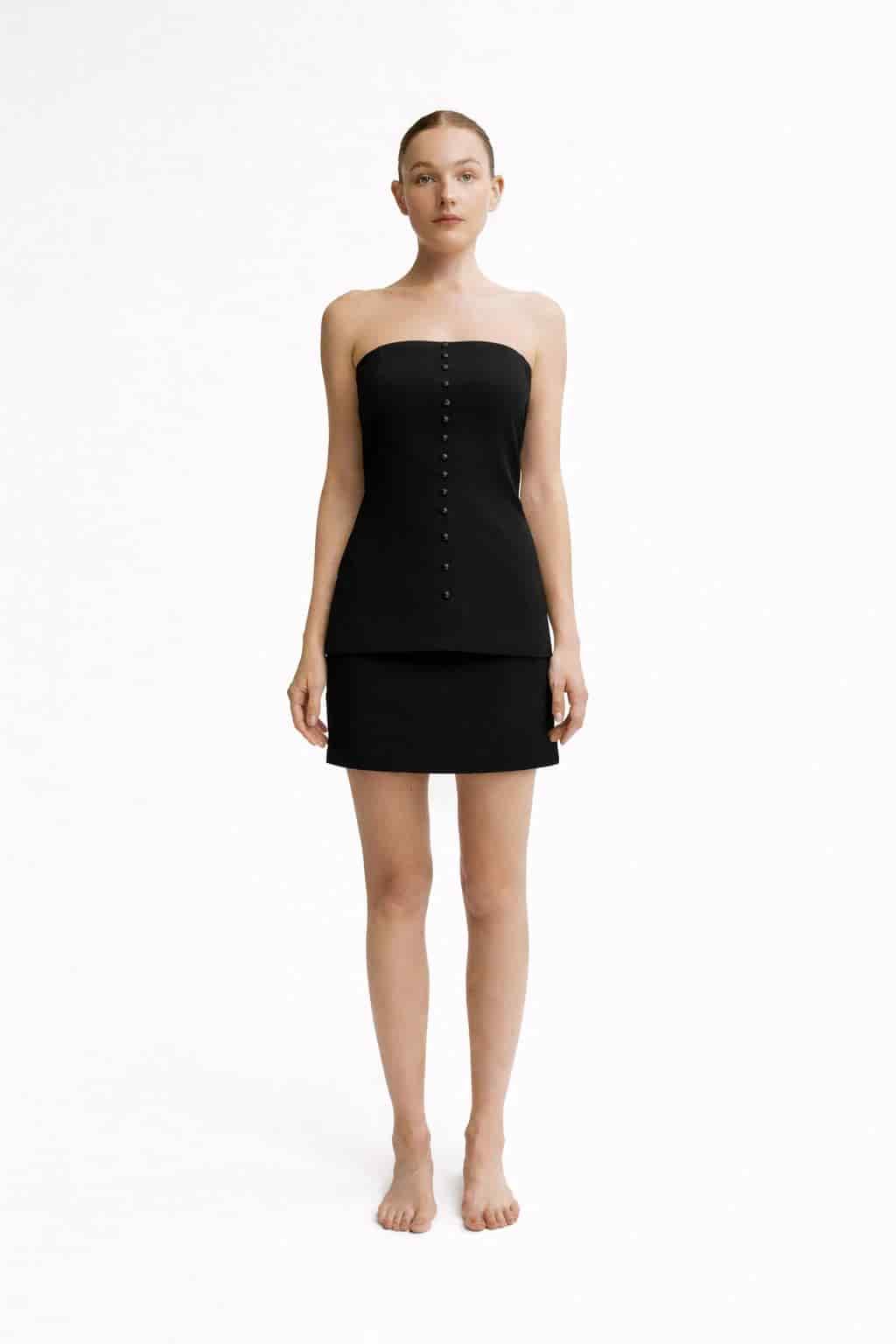 Blusa Mujer Avery & Falda Mujer Lili Malva - miniatura 2