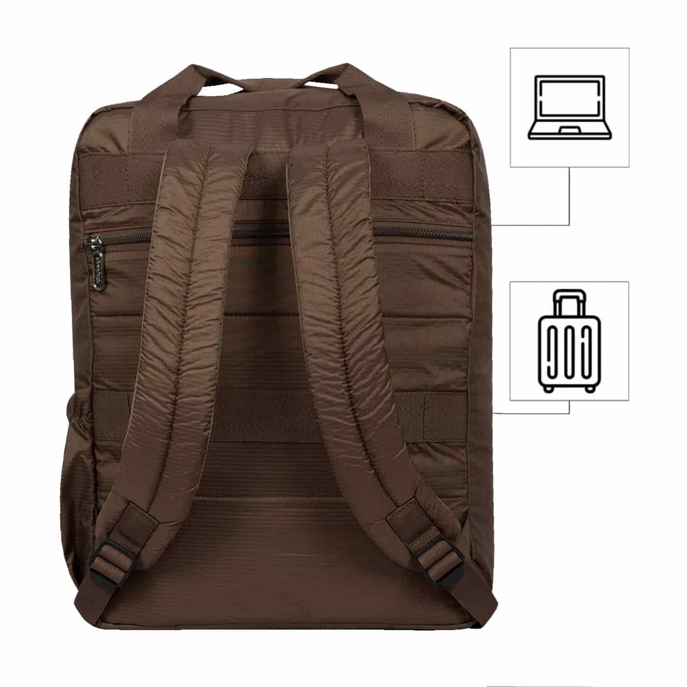 Morral Active Citybags Light Café Plegable - miniatura 4
