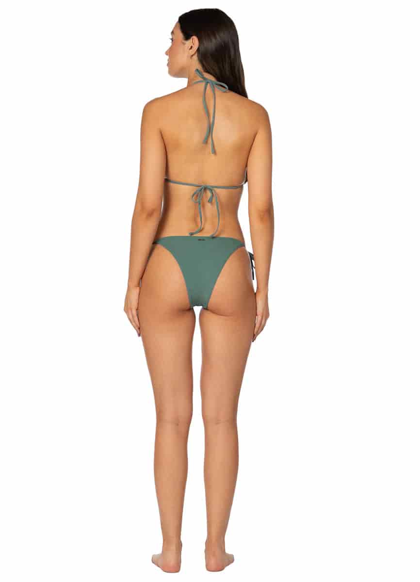 Maaji Eucalyptus Green Balmy Sliding Triangle Bikini Top - miniatura 7