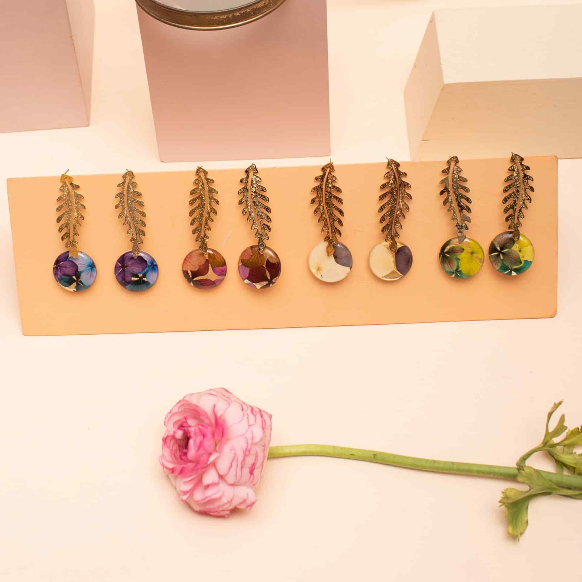 Arete ramita (Diseño 2) - miniatura 10