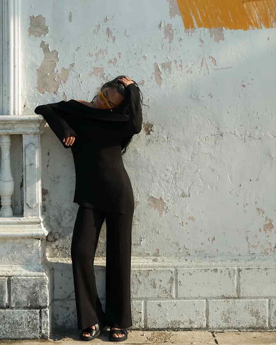 THEO BLACK SWEATER - miniatura 5