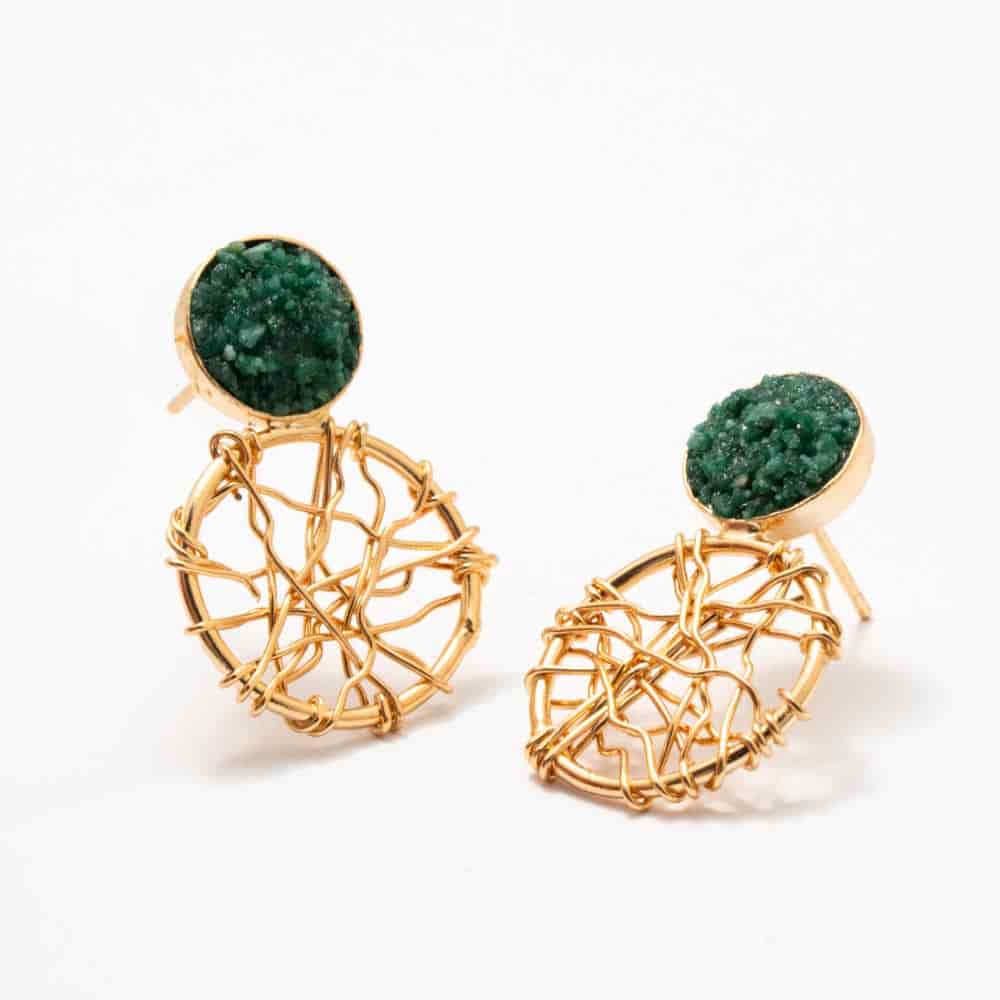 Aretes Tejido Interior - miniatura 3