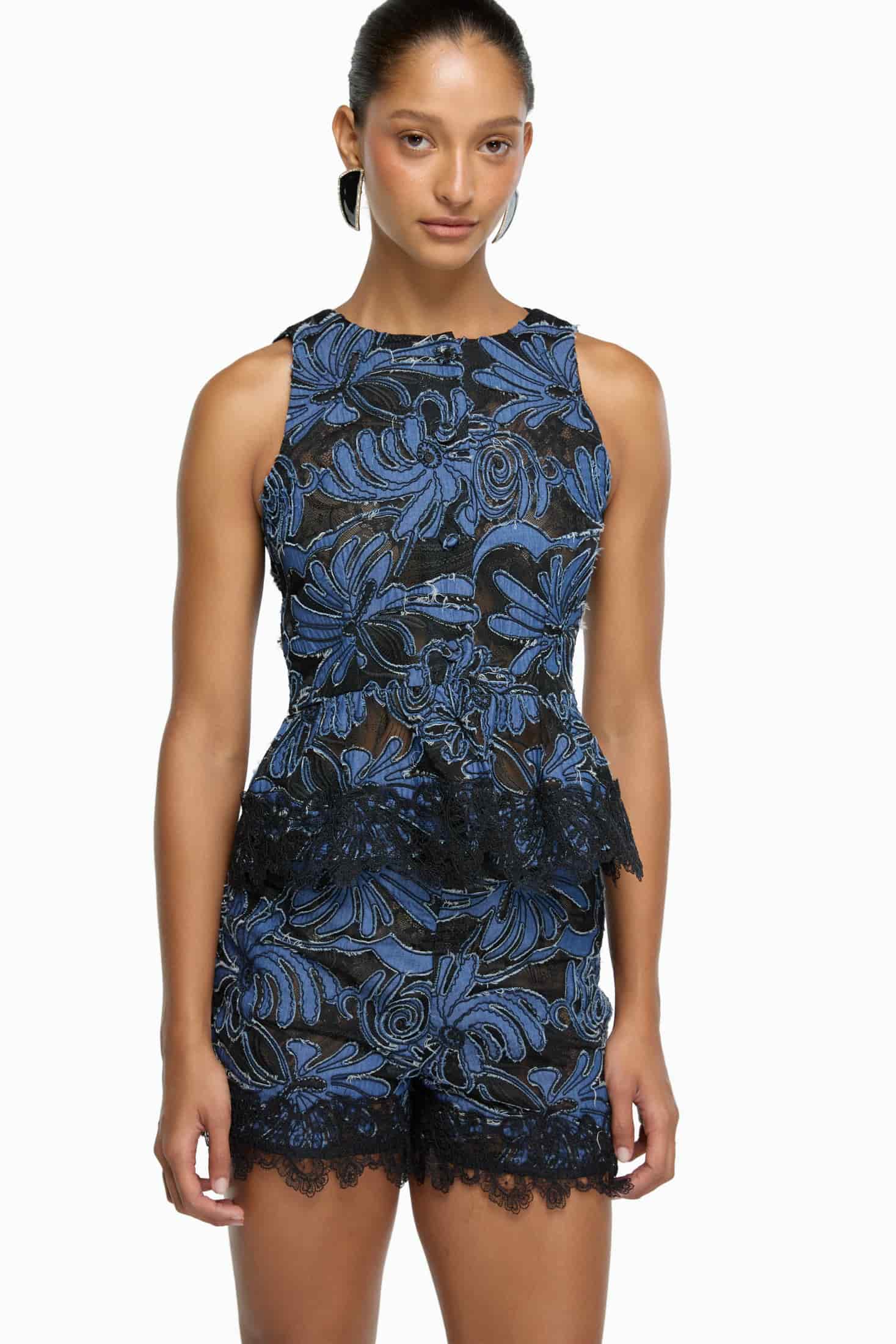 NEBULA SHORT NAVY - miniatura 1