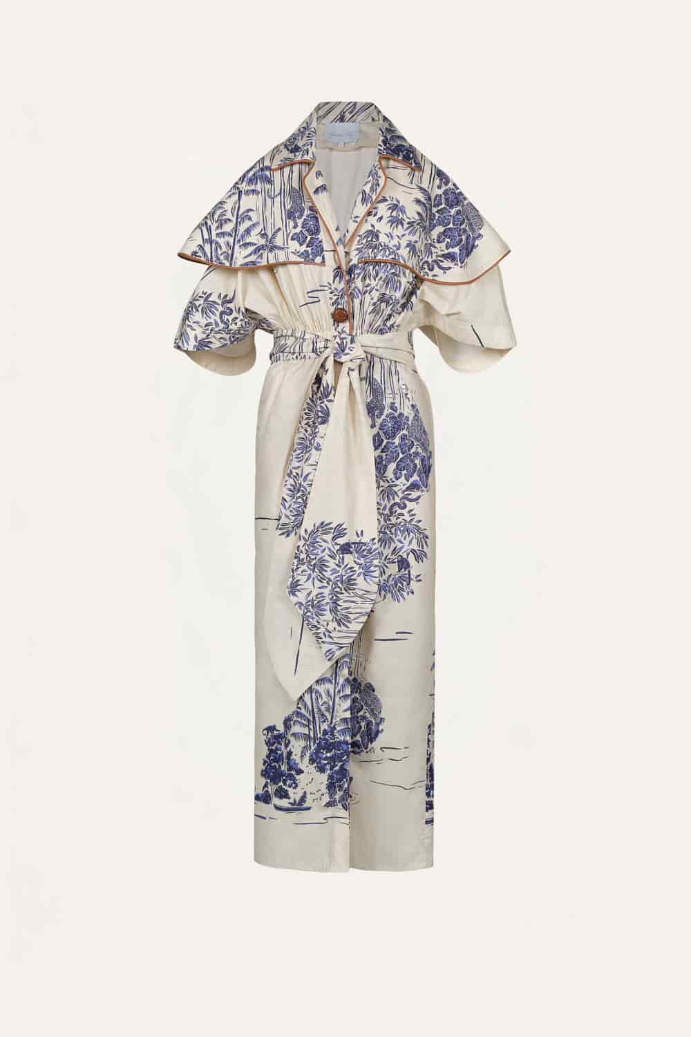 Paper Flower Trenchcoat - miniatura 4