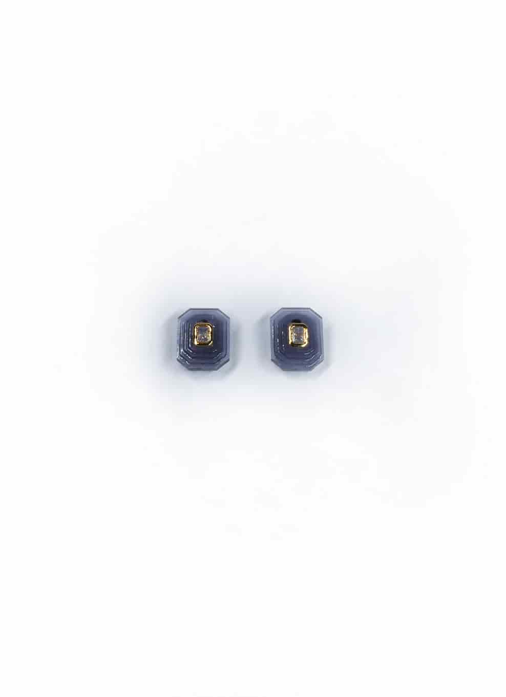 OTTAGONO S - SMOKY EARRINGS - miniatura 2