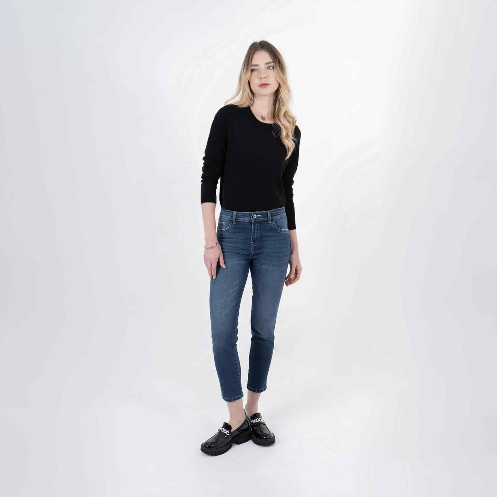 Sweater Cuello Redondo Manga Larga - miniatura 2