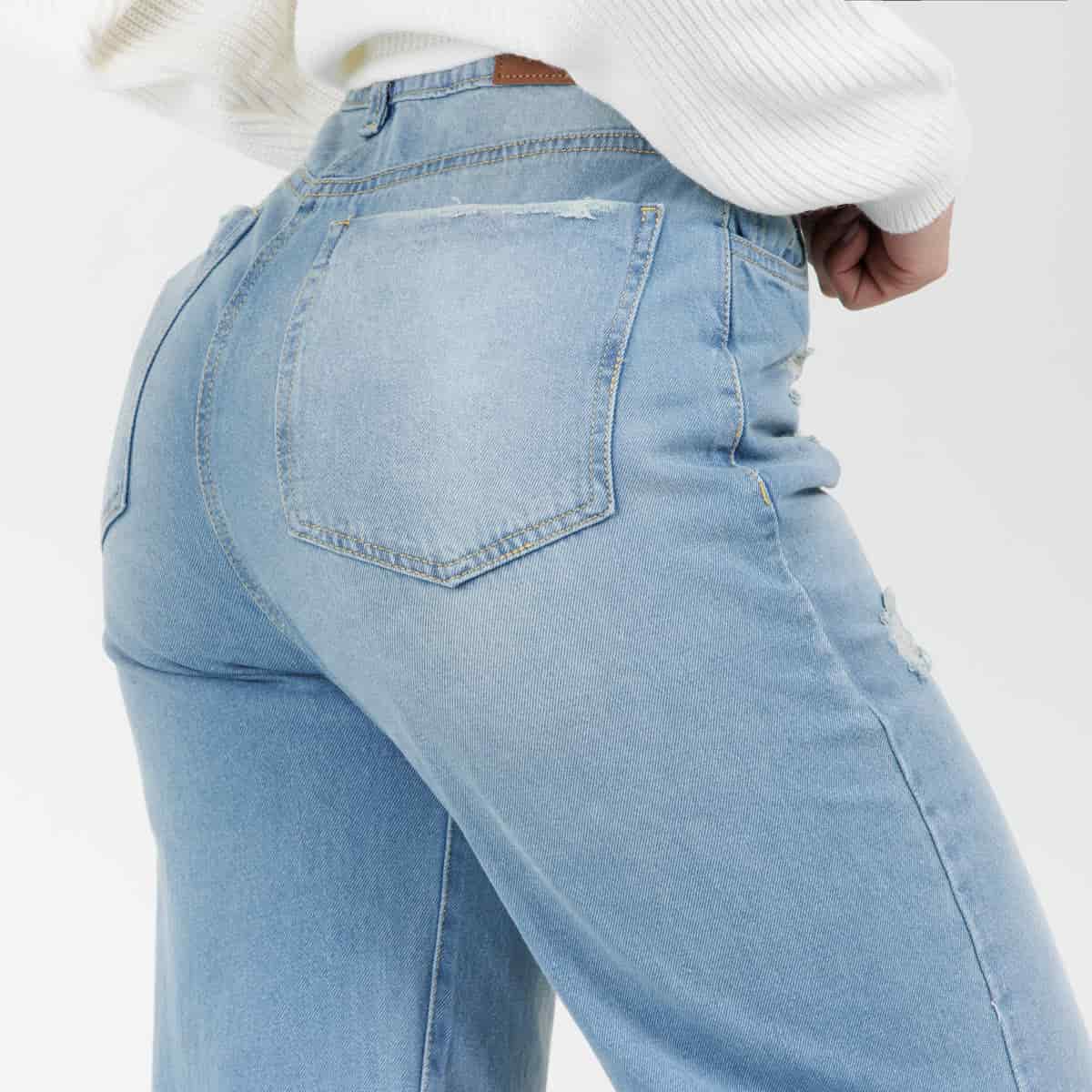 Jean Axspen Wide Leg Ax-2929 Rigido - miniatura 4