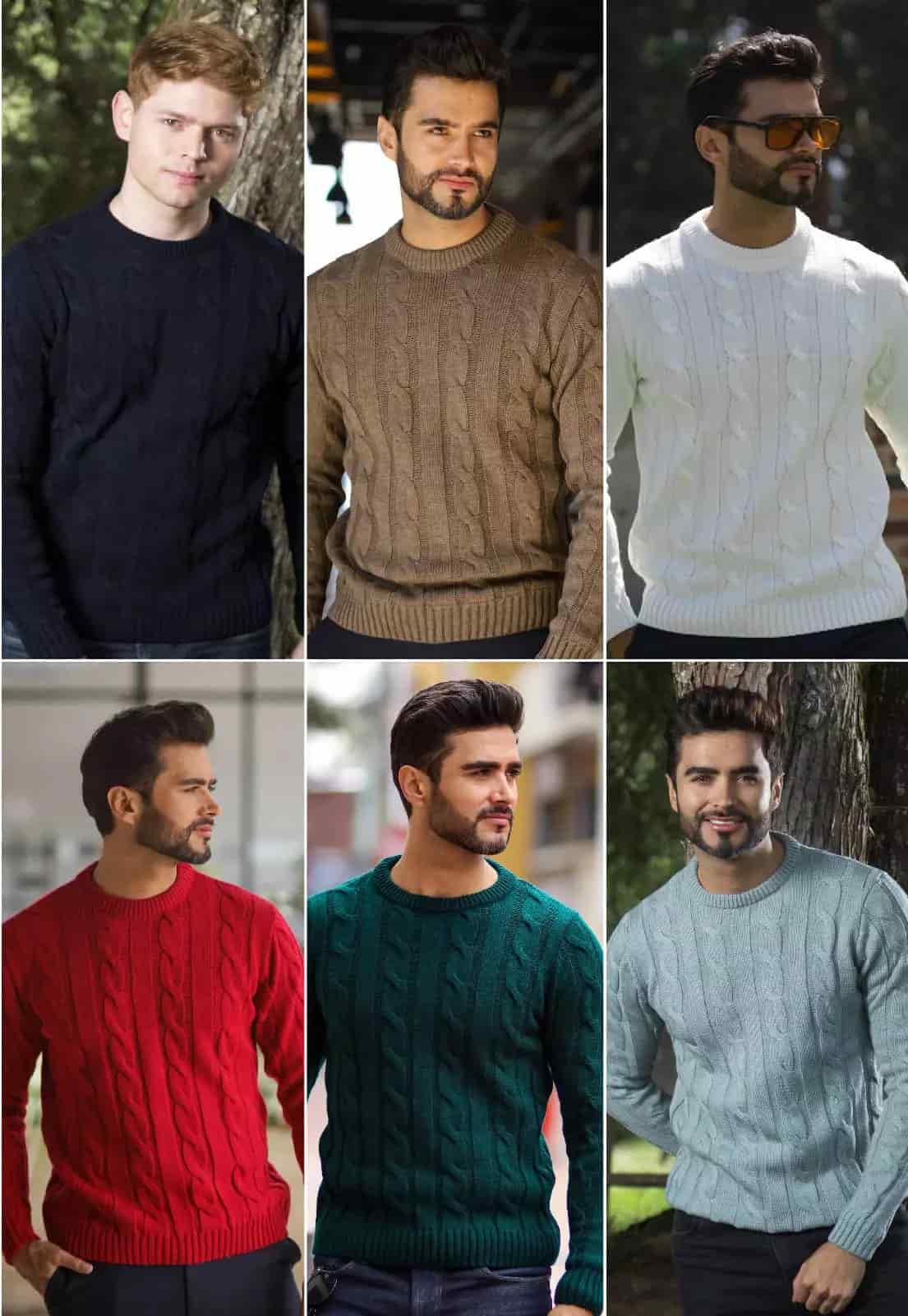 Pack x2 - Buzo Trenzado Cuello Redondo - miniatura 9
