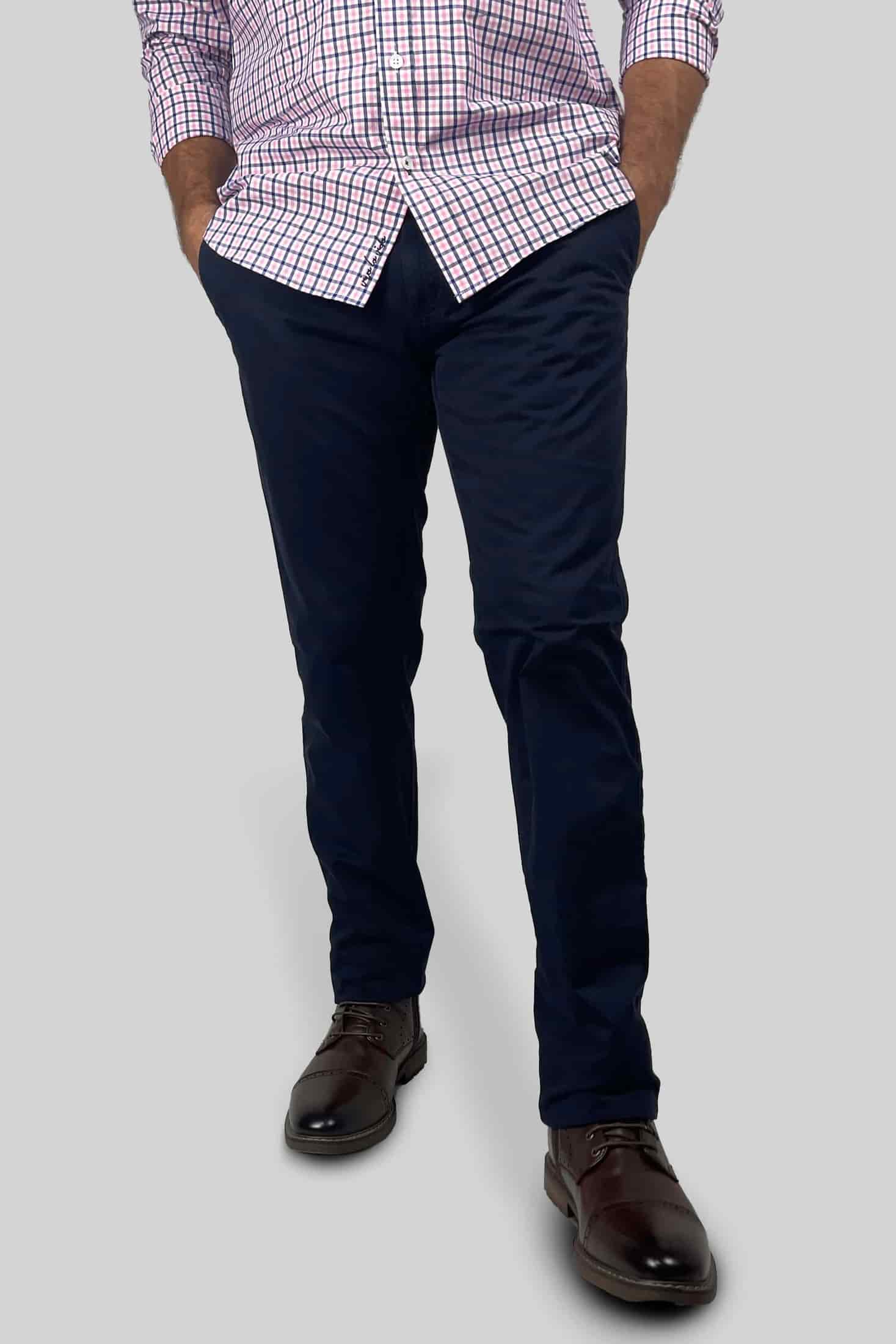 PANTALON CHINO AZUL NAVY - miniatura 1