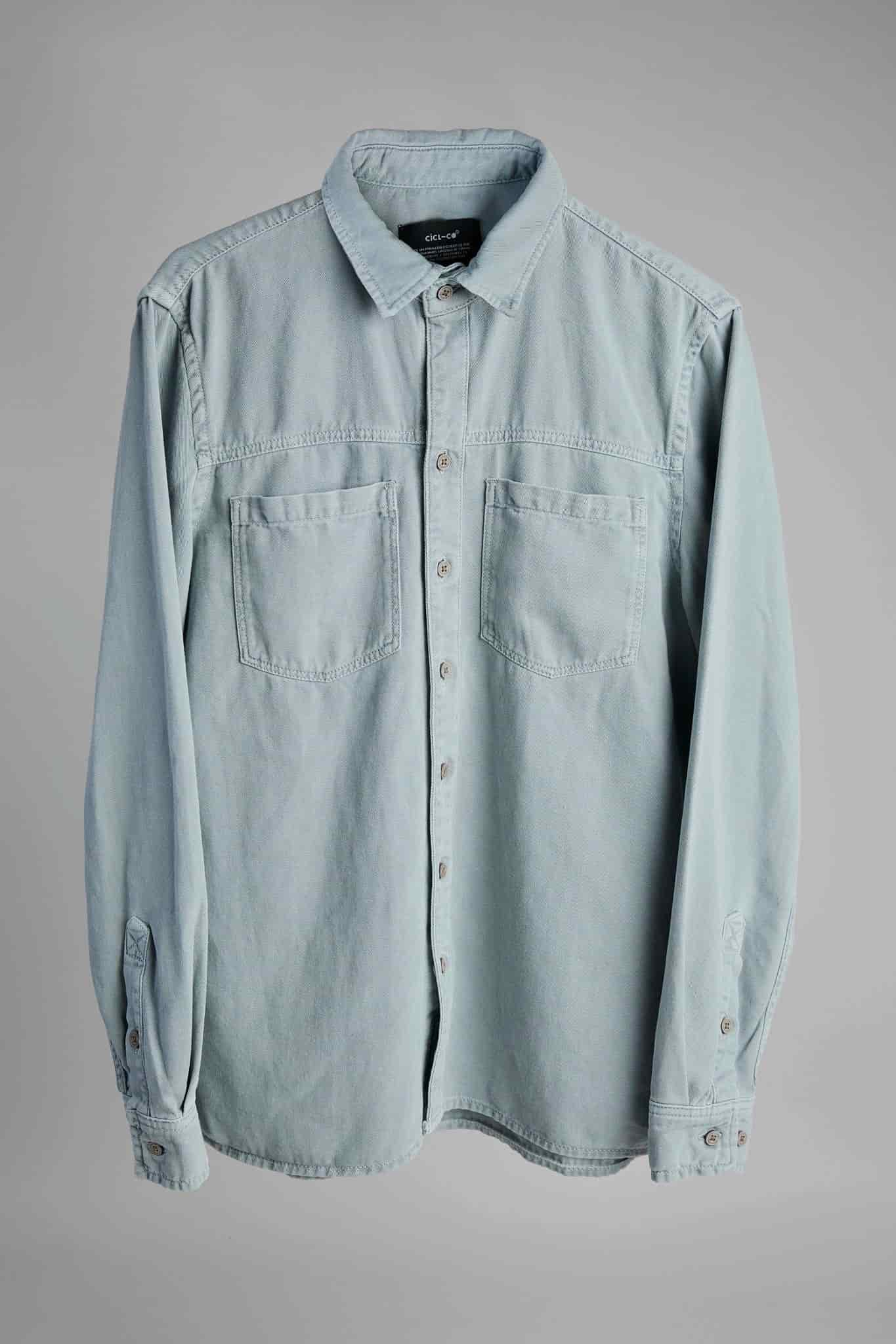 Sobrecamisa azul claro - miniatura 3