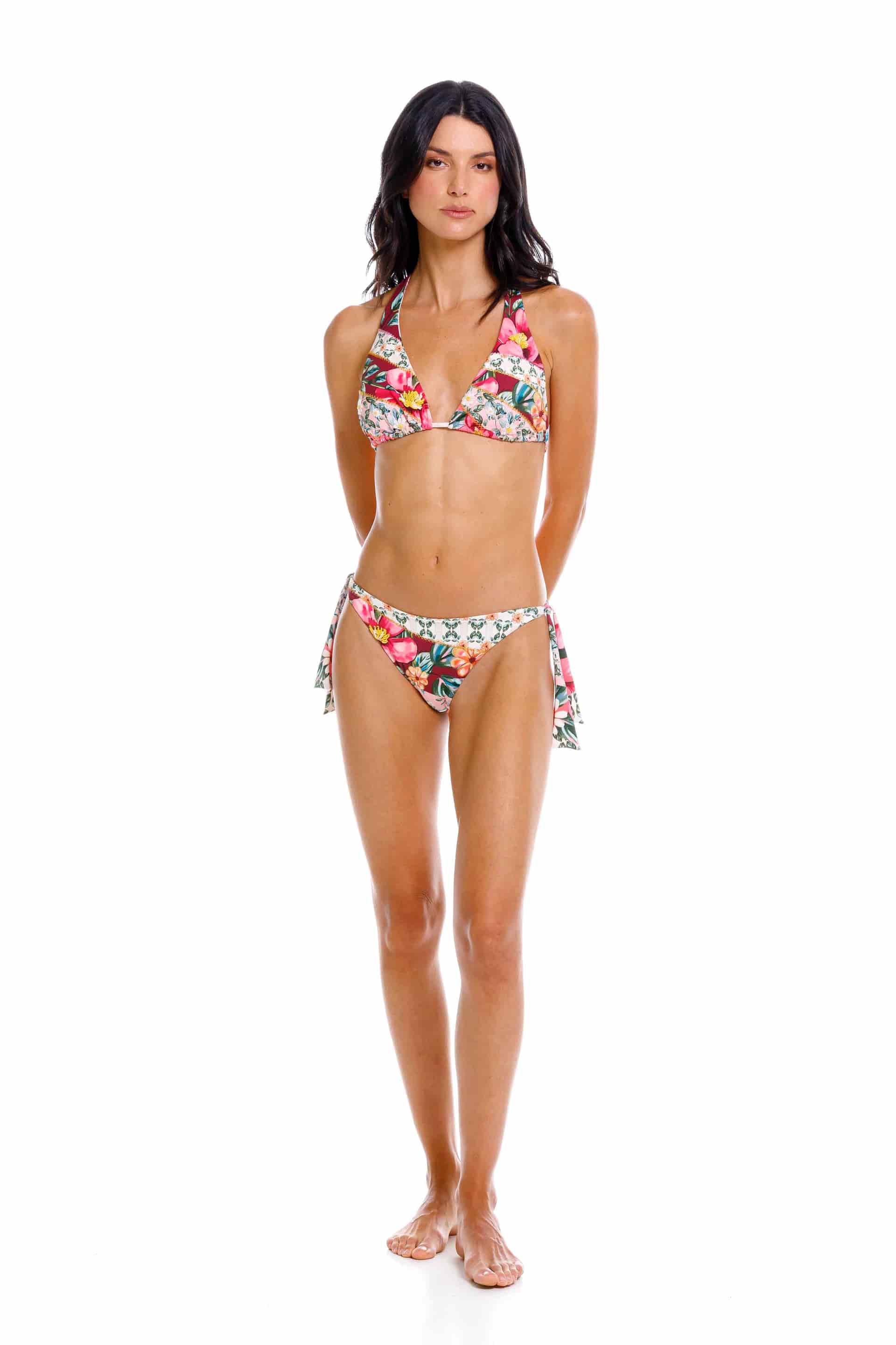 Top Halter de Bikini Kenia Ondas - miniatura 2