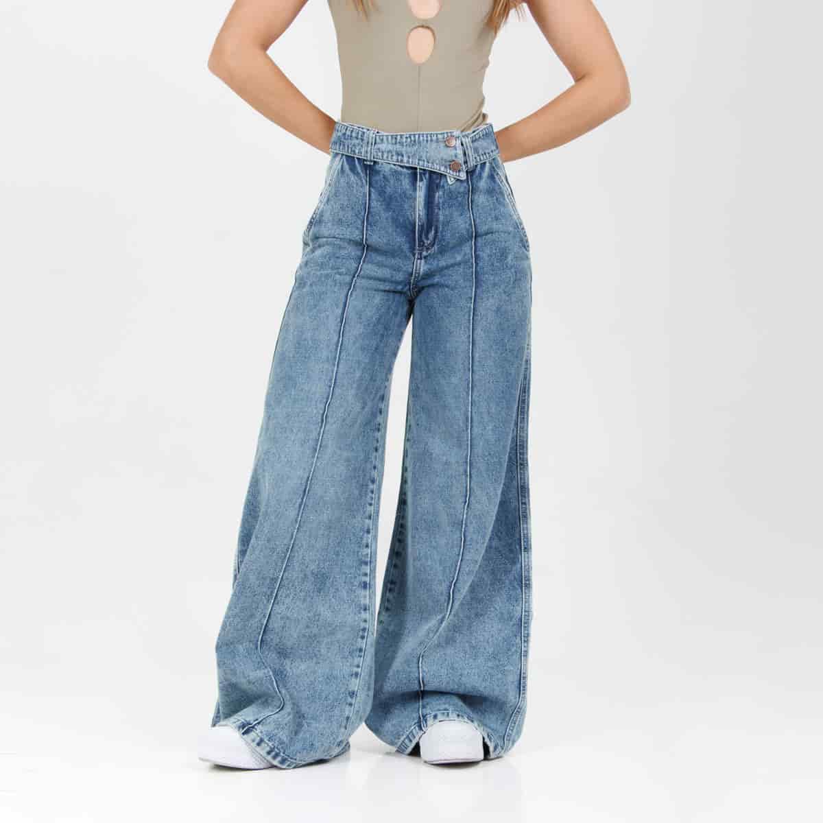 Jean Axspen Wide Leg Ax-2939 Rigido - miniatura 1