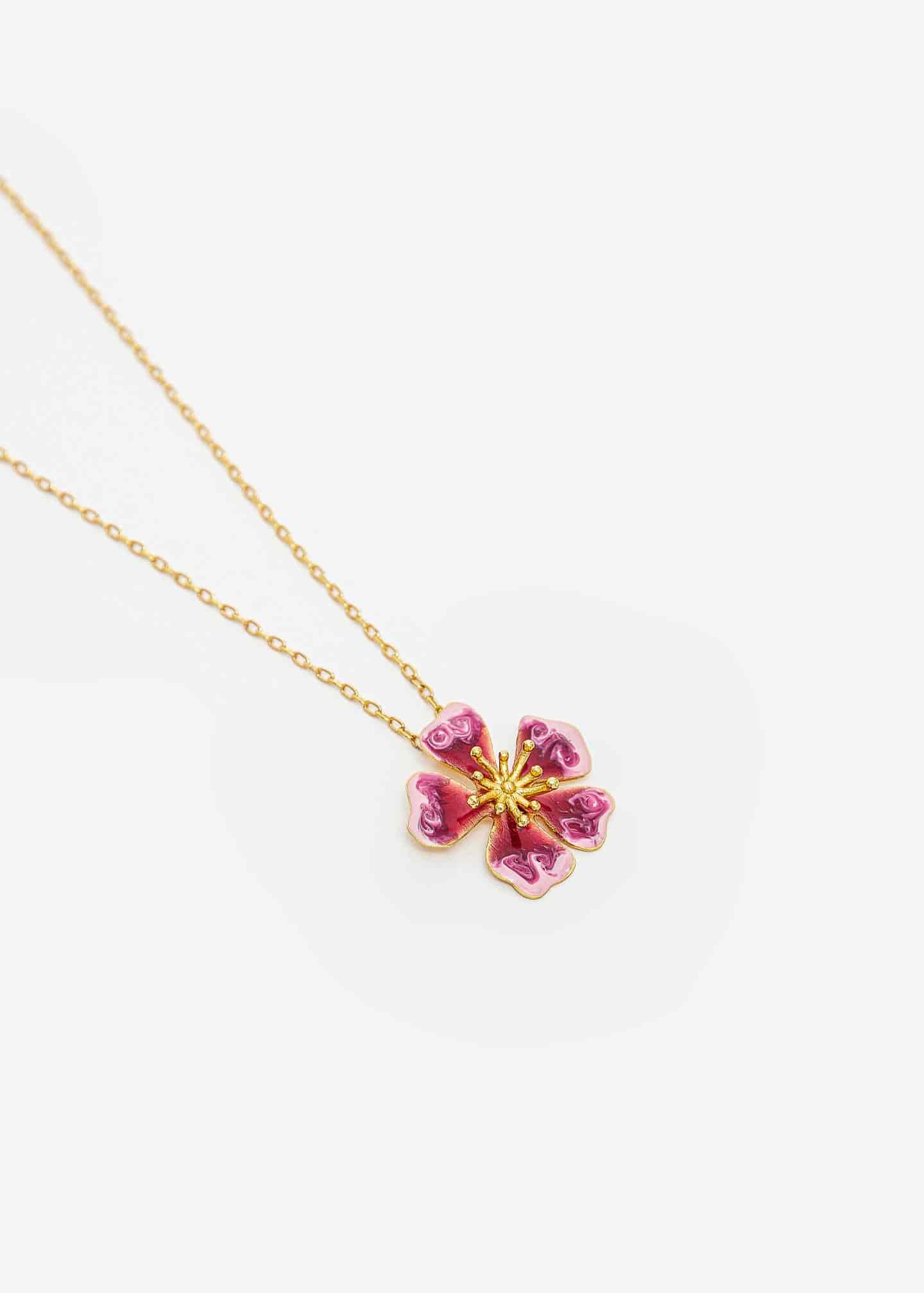 Cadena Aurora Midi Burgundy - miniatura 1