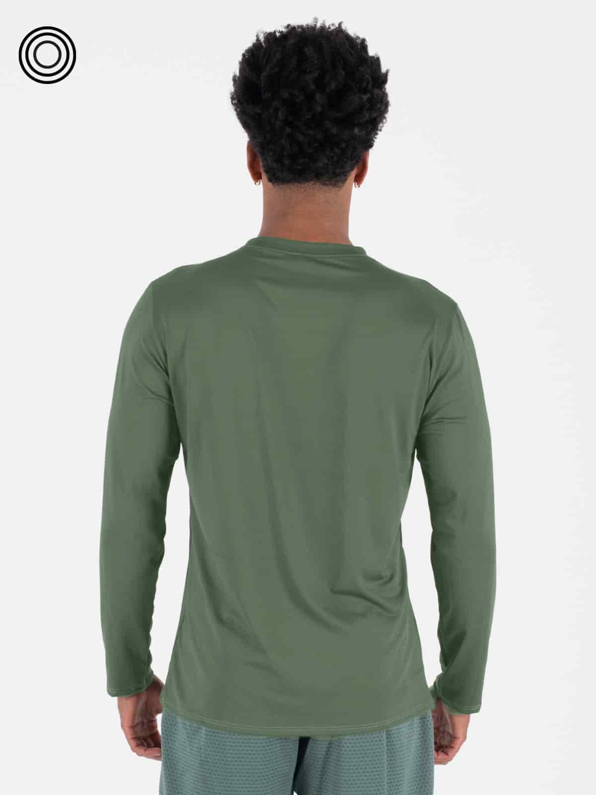 Buzo basico hombre ibiza verde seco - miniatura 3