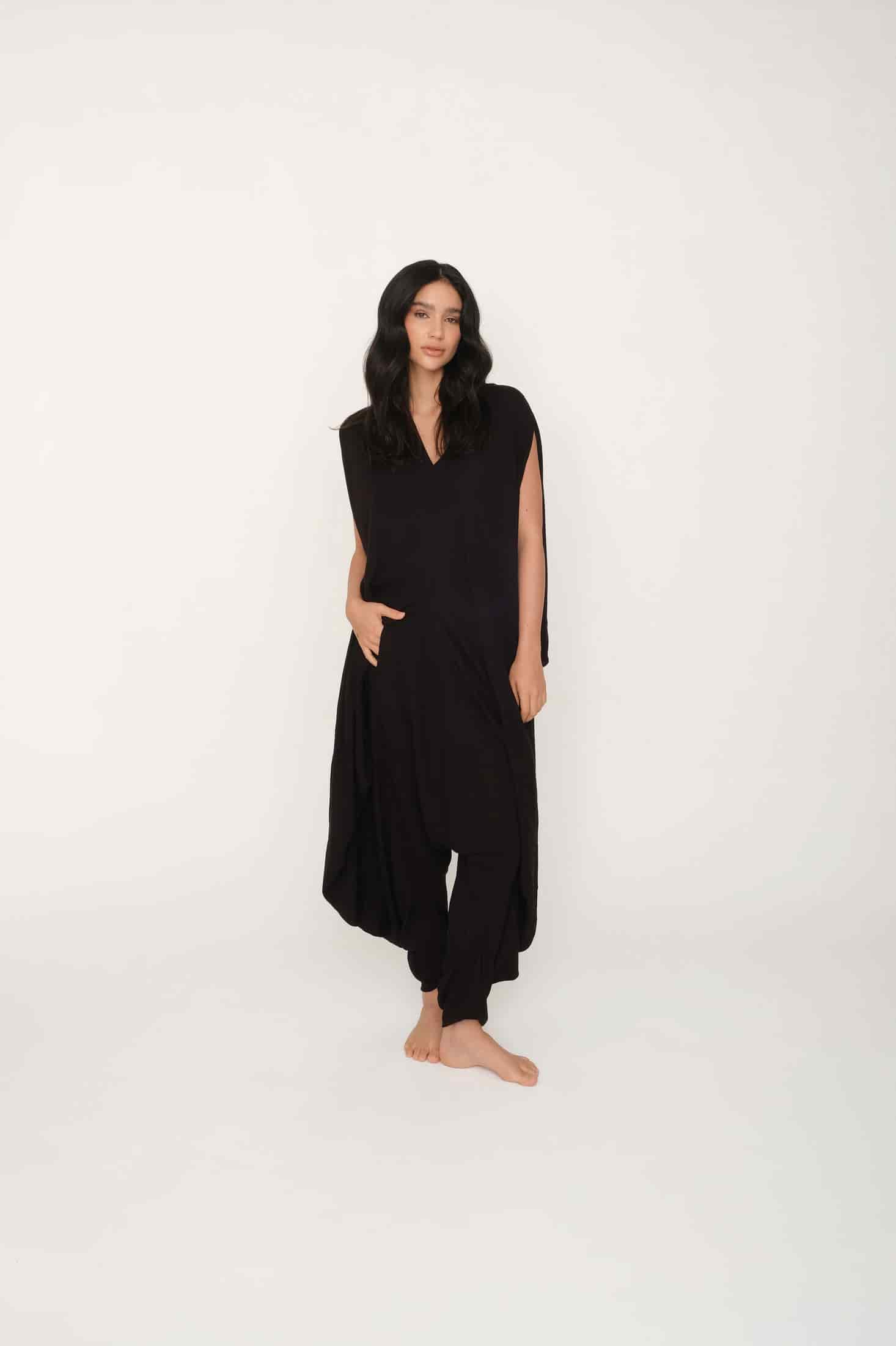 Jumpsuit MiaRoma Negro - miniatura 2