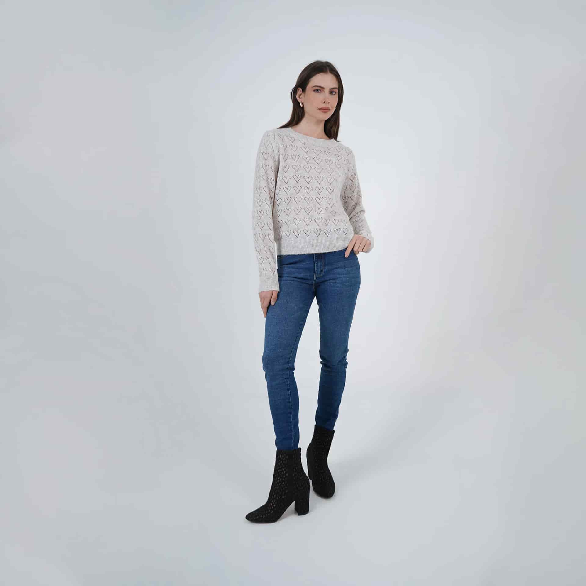Sweater Cuello Redondo Manga Larga - miniatura 10