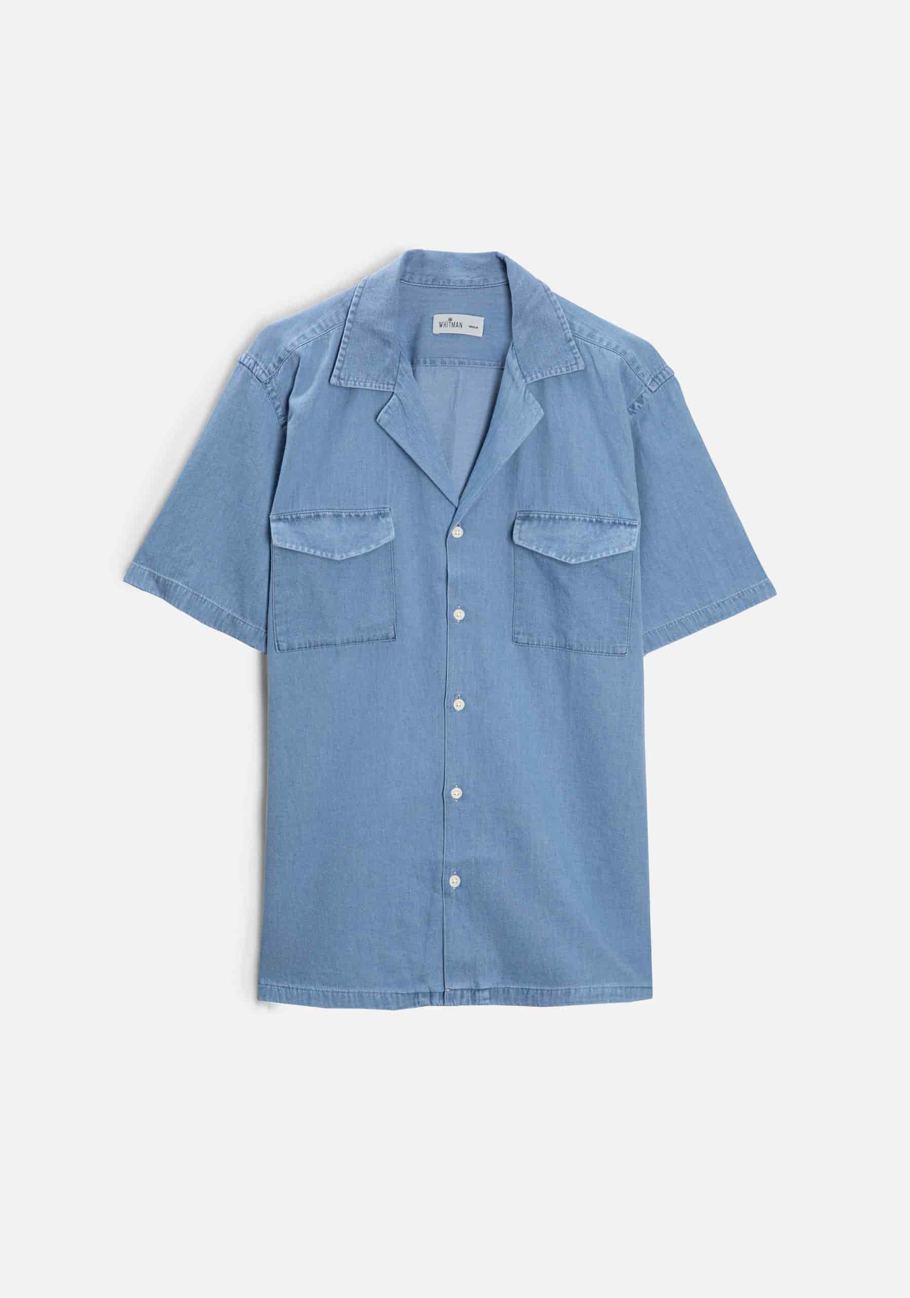 Camisa H Cubana Indigo Azul Med MC - miniatura 1
