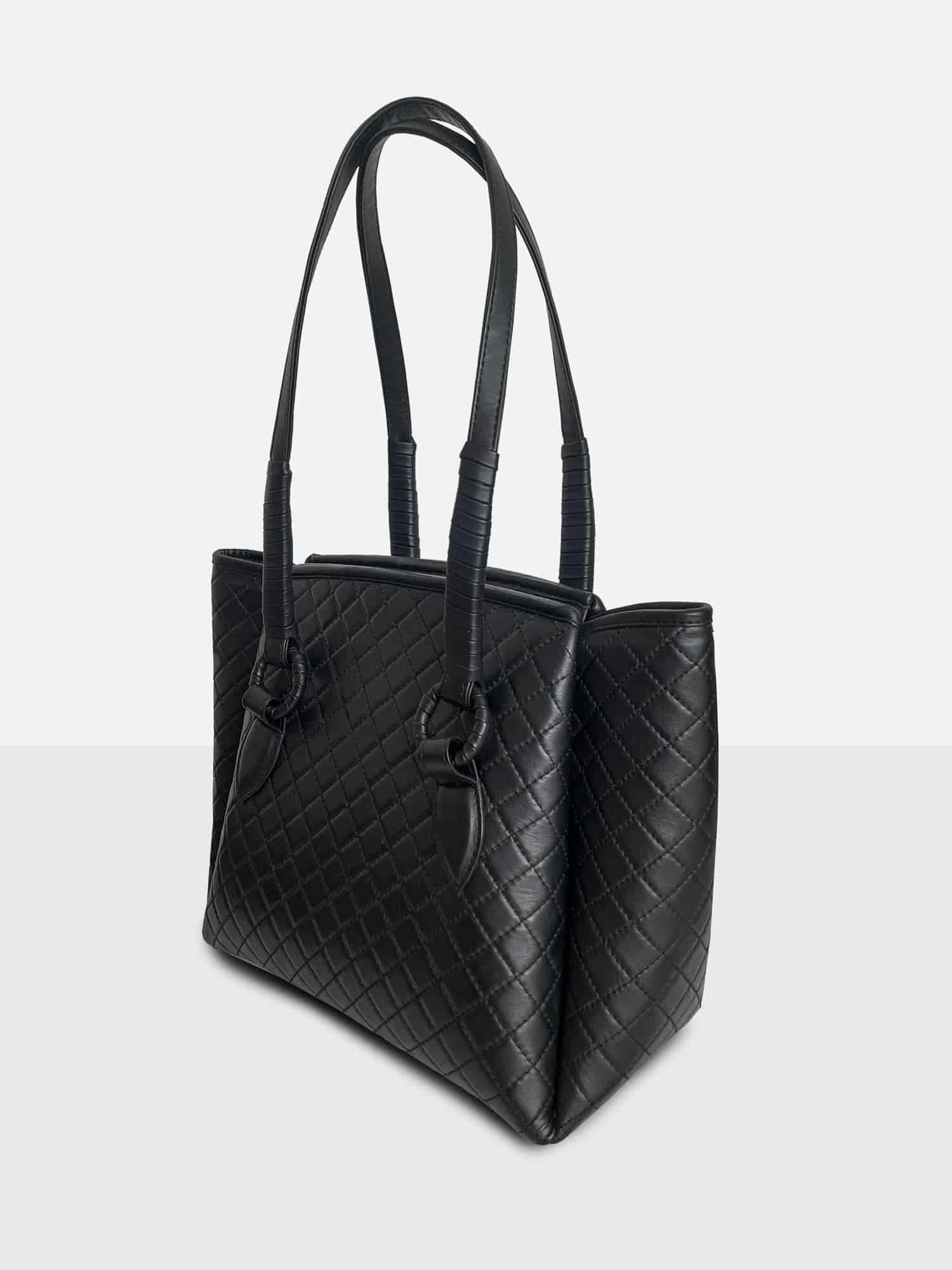 Tulip Tote, Black - miniatura 3
