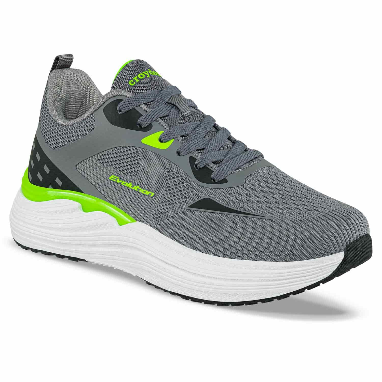 Tenis Running Goder Gris Croydon para Hombre - miniatura 1
