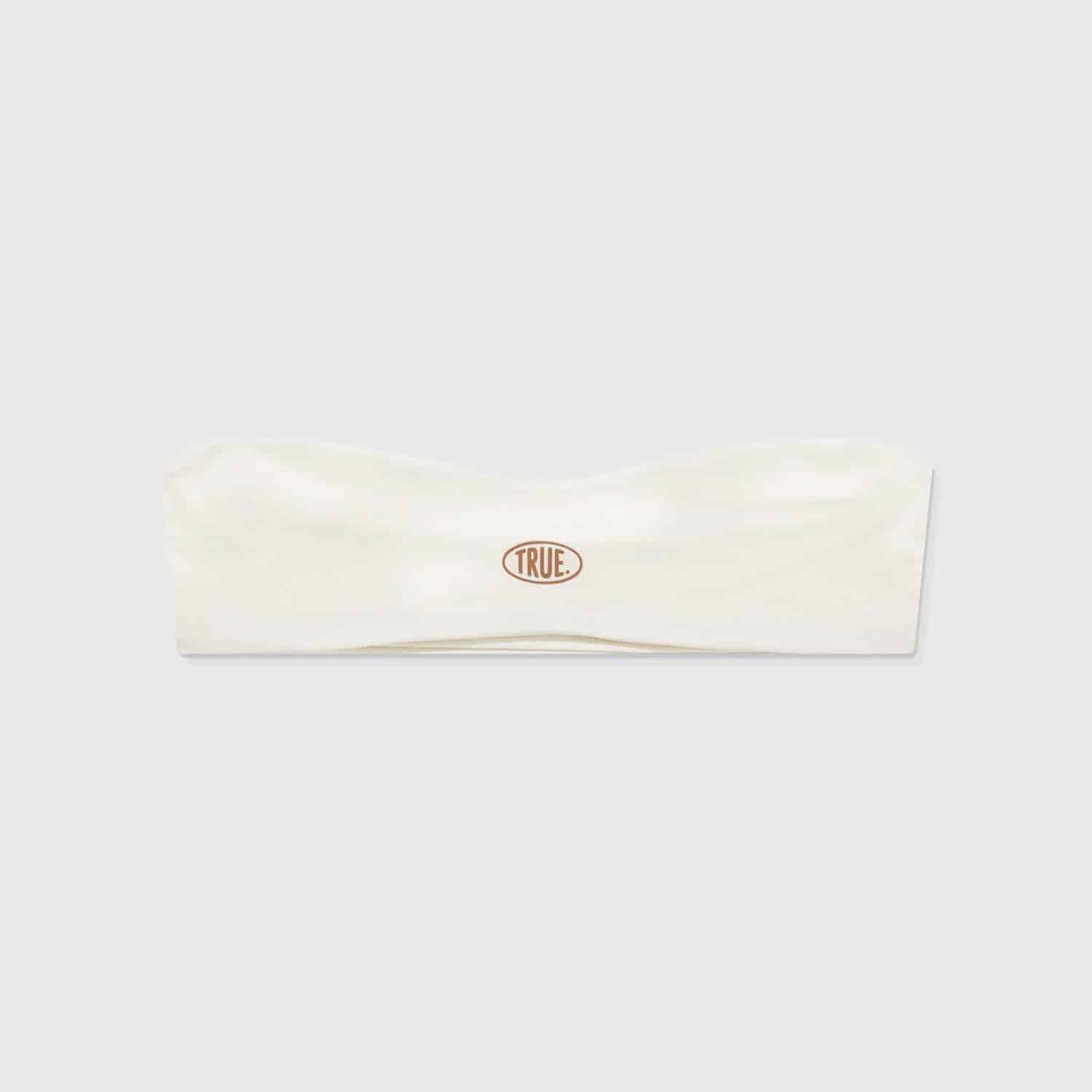 Don't Fake It Bandeau Top - Cream - miniatura 1