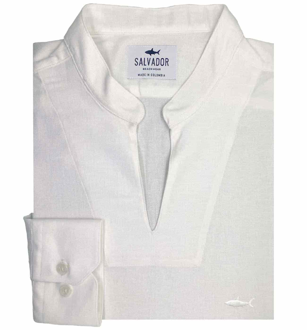 CAMISA DUNNOS FLEX BLANCA - miniatura 1