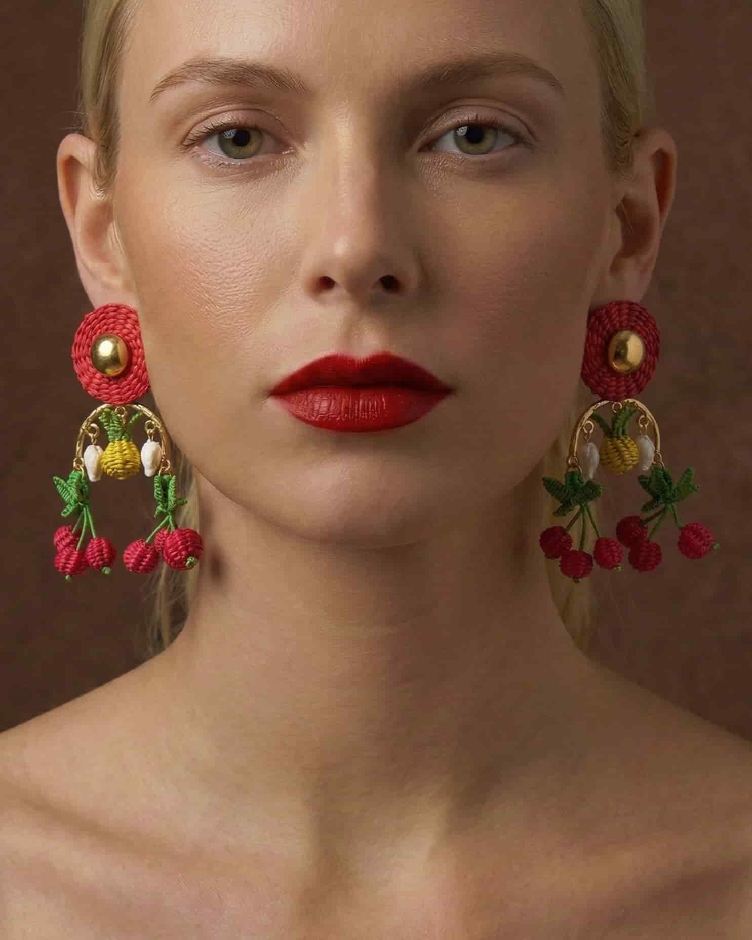 Paprika Maxi Earrings - miniatura 4