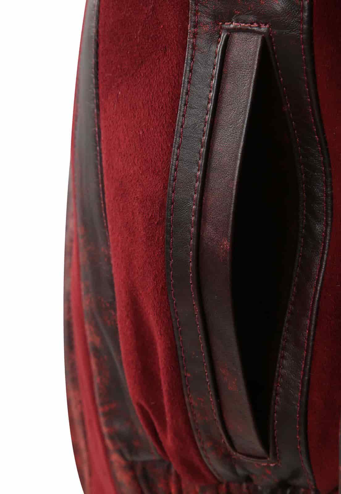 SAFARI JACKET WINE (EFECTO DESGASTADO) - miniatura 4