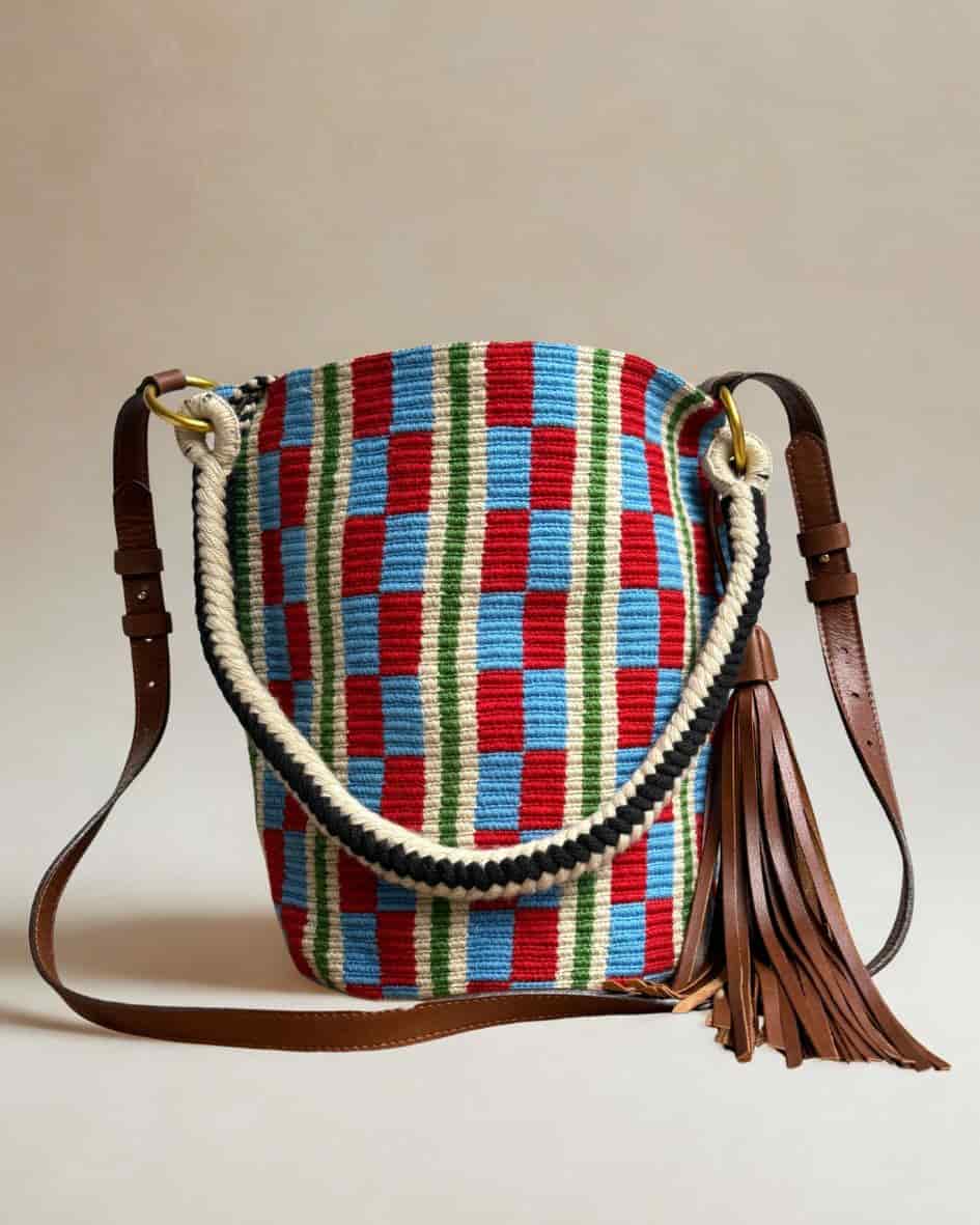 Siloe Large Bucket Bag - miniatura 3