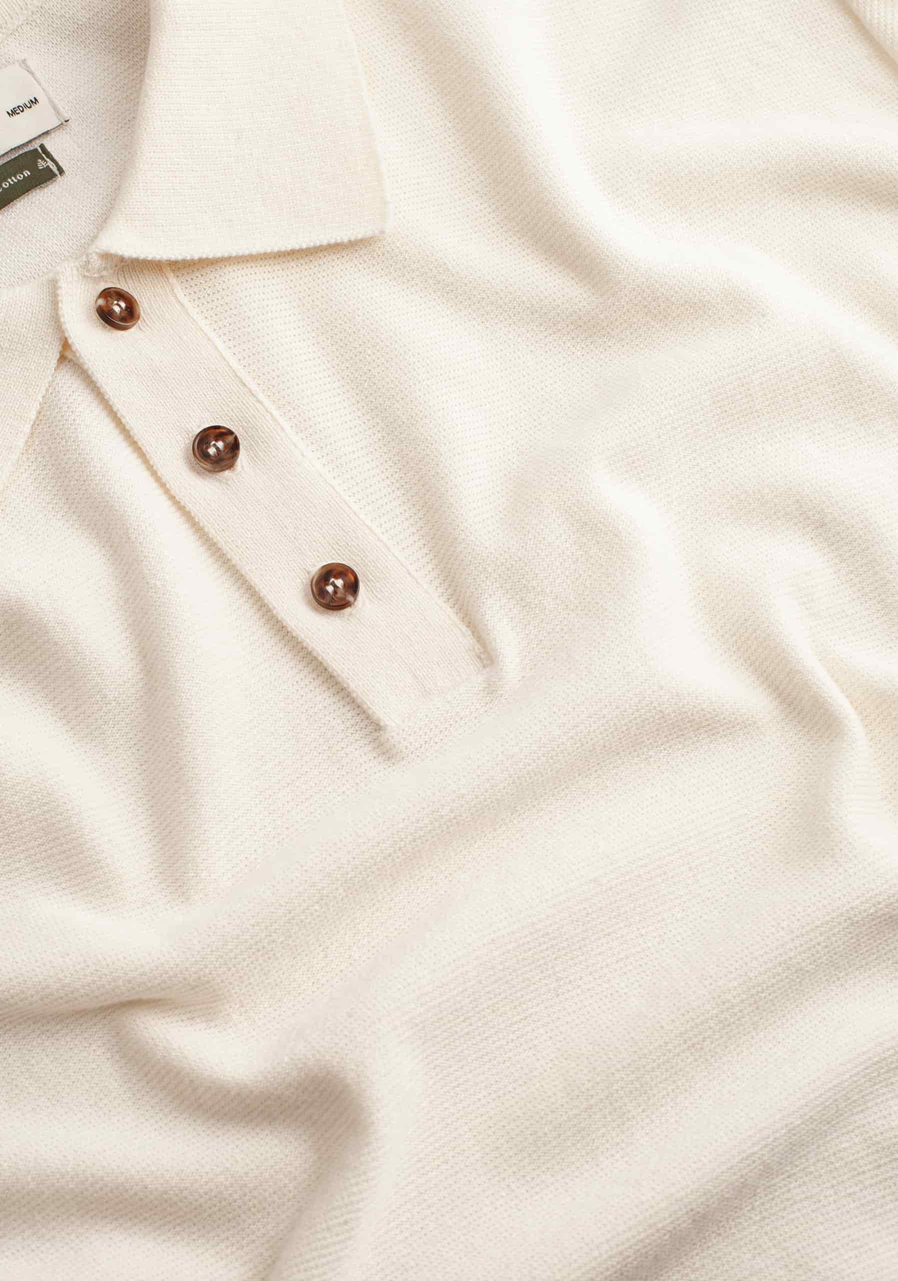 Camiseta Polo H Paul Marfil - miniatura 3