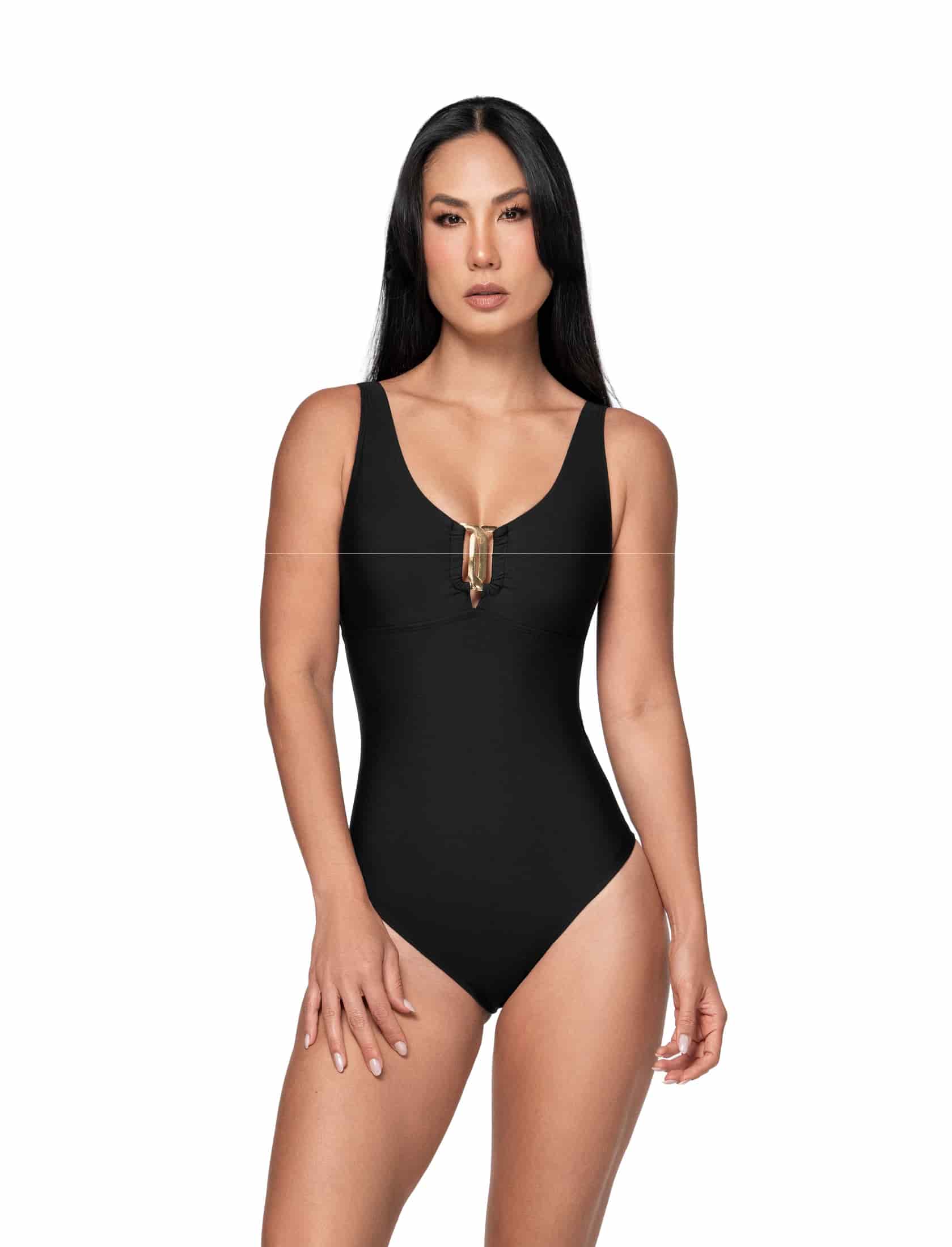 VESTIDO DE BAÑO ENTERO 30755 - CONTROL DE ABDOMEN - miniatura 1