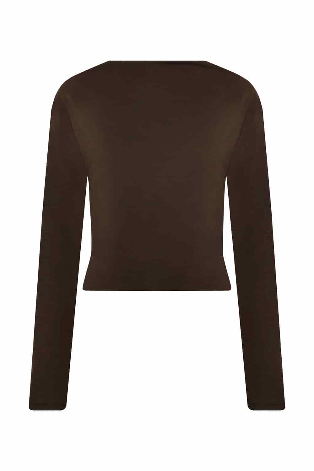 Blusa new aura de jade brown - miniatura 2