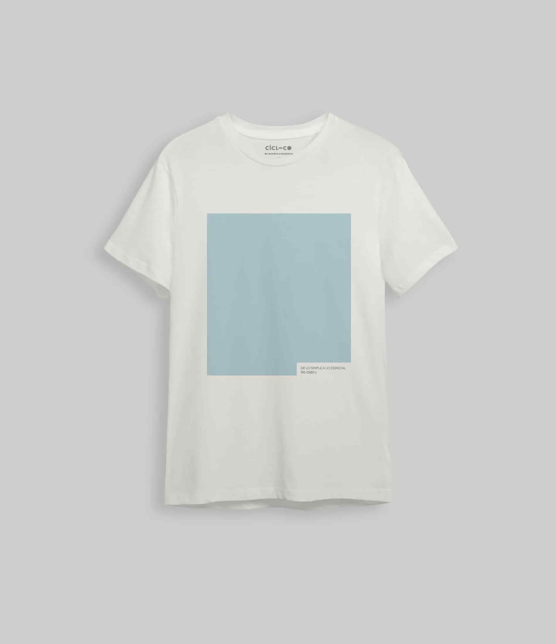 Camiseta cuadro azul claro - miniatura 4