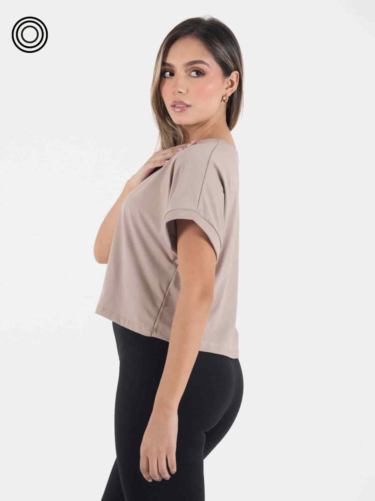 BLUSA LONDON IBIZA CAMEL - miniatura 3