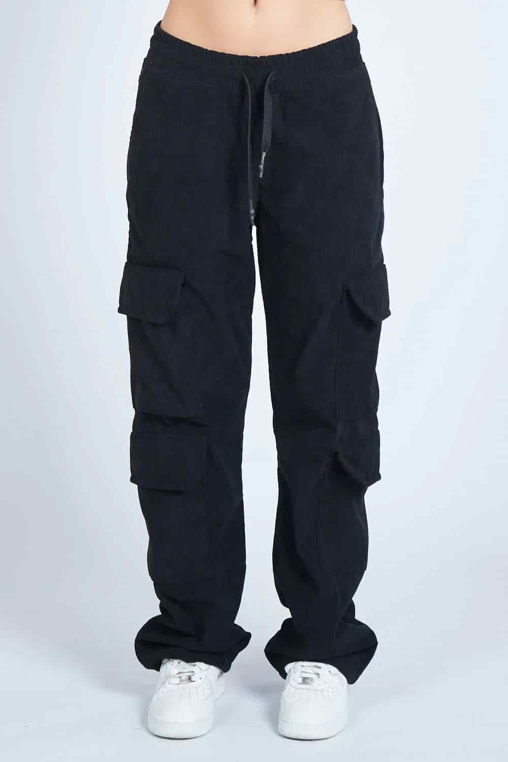 Pantalón Cargo Corduroy NEGRO | Drop 03 | - miniatura 2