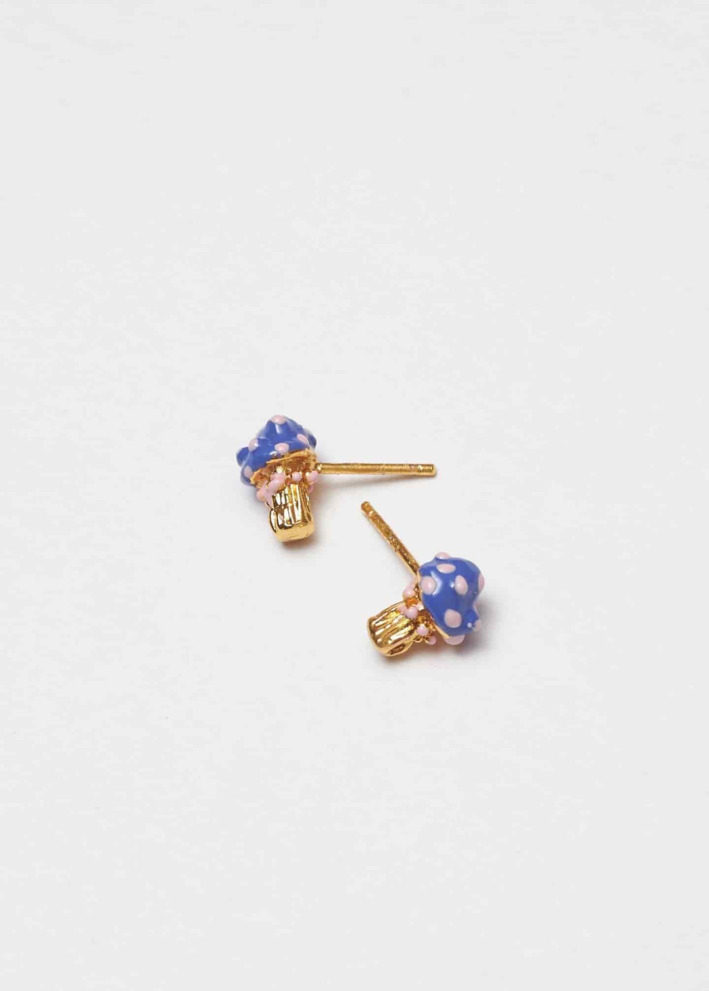 Aretes Seticas azul - miniatura 1