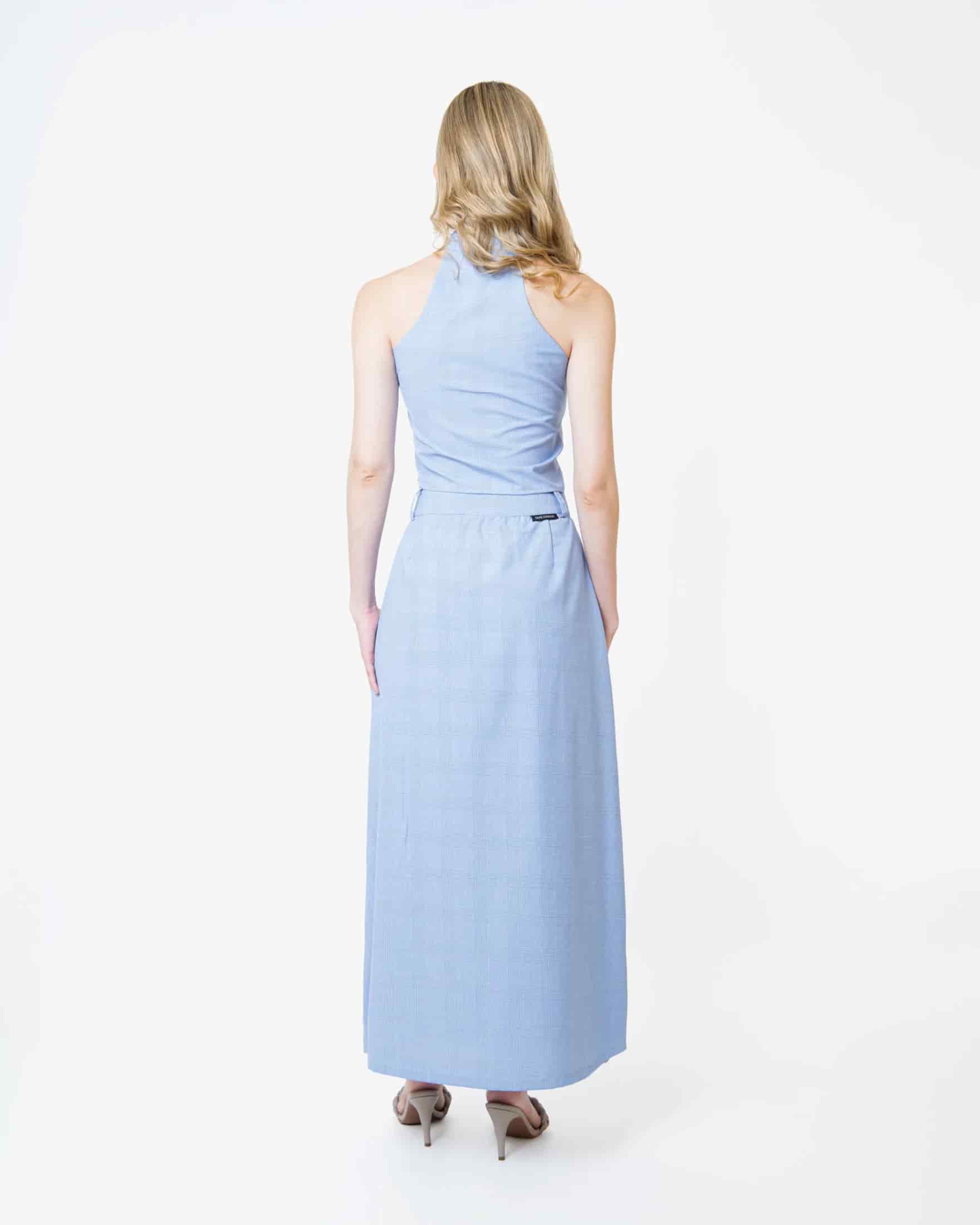 Sky Blue Agenda Skirt - miniatura 3