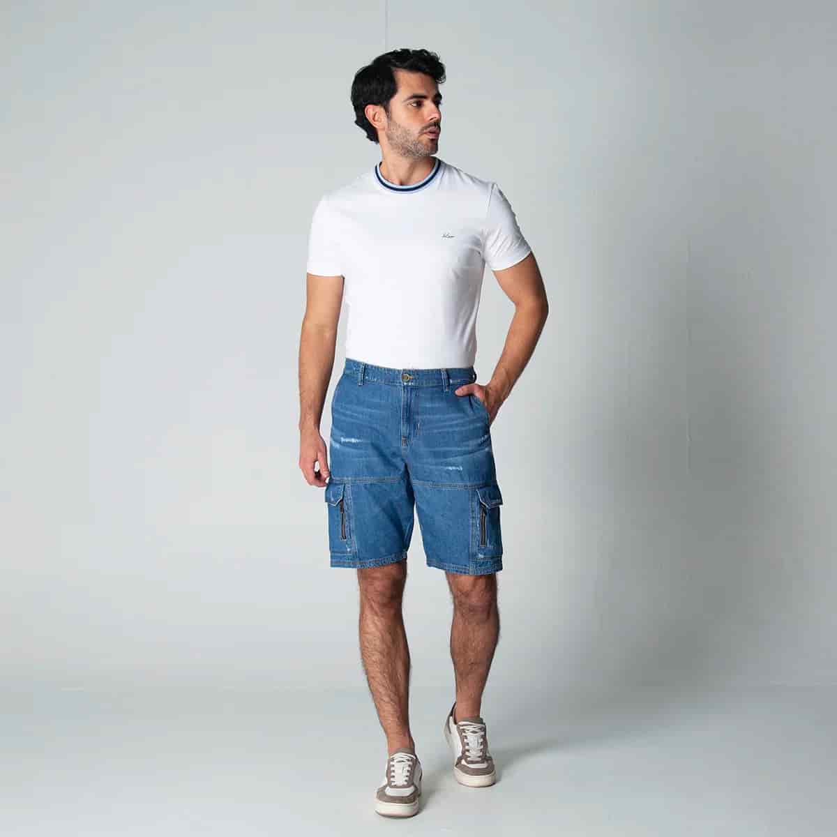 Bermuda Denim Cargo Party - miniatura 2