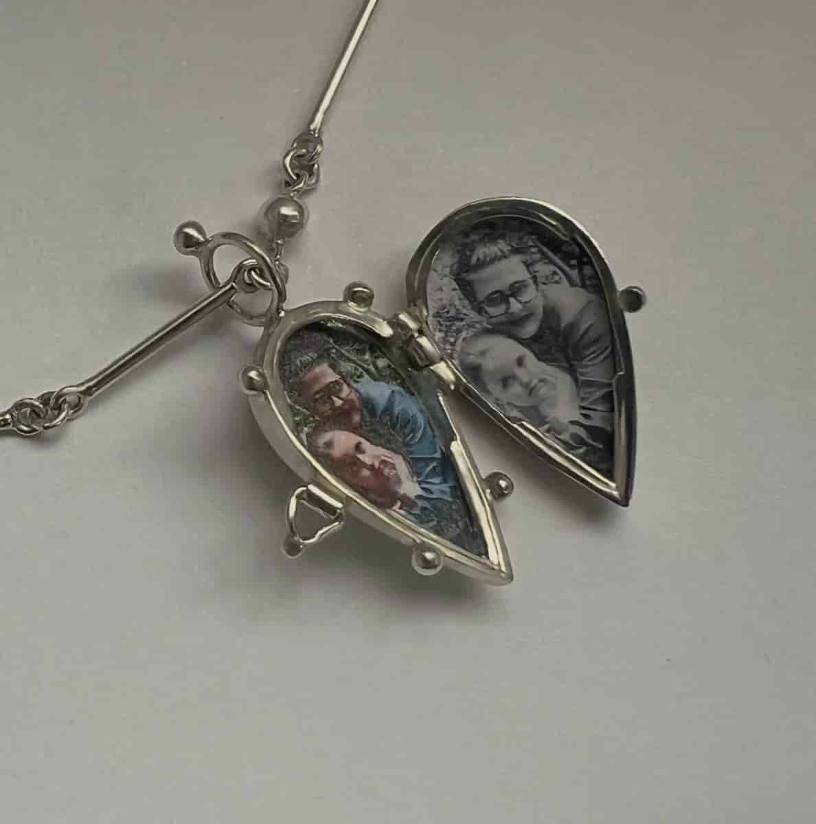 Relicarium Pendant Silver - miniatura 1