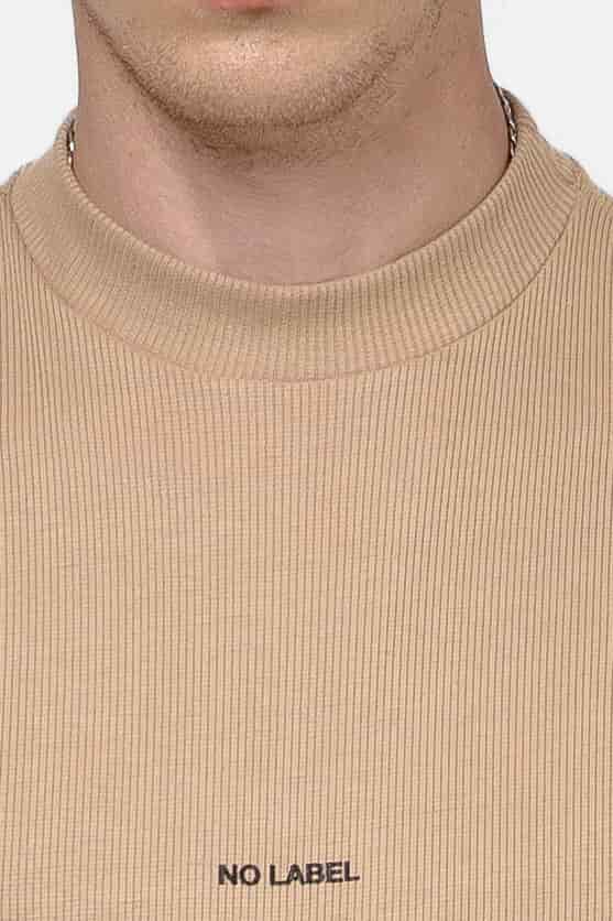 Hi-Neck Tank Top - Nude - miniatura 7