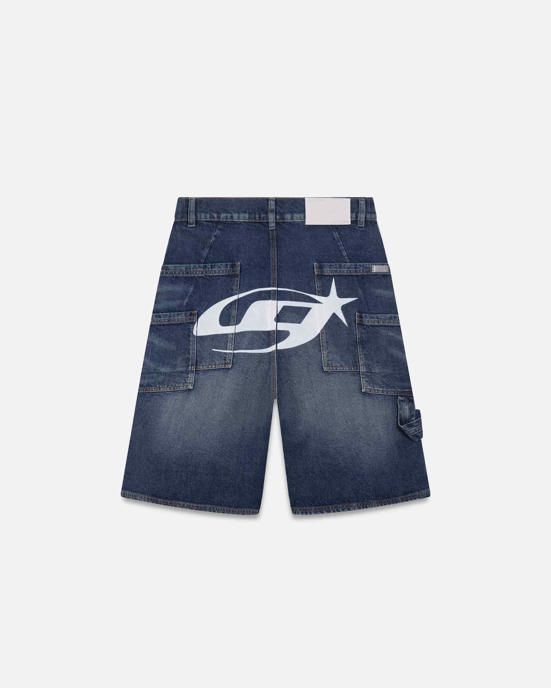 Act 1 UG Star Denim Jorts Medium Blue - miniatura 3