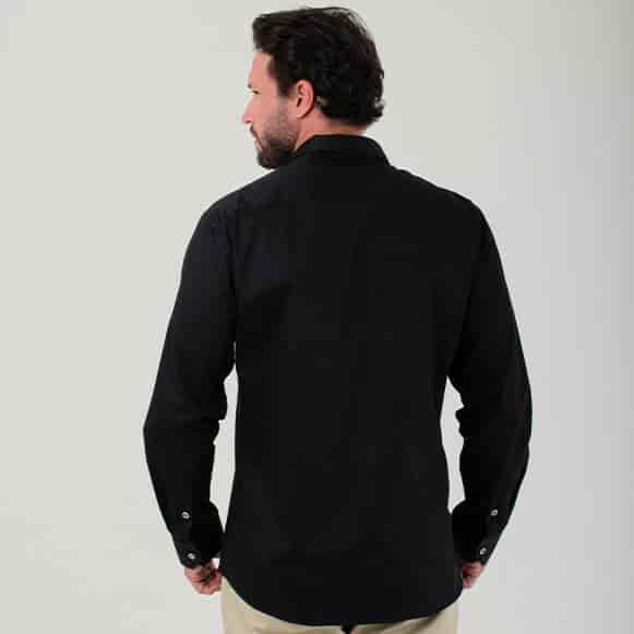 CAMISA ML 100% ALGODON HOMBRE - miniatura 10